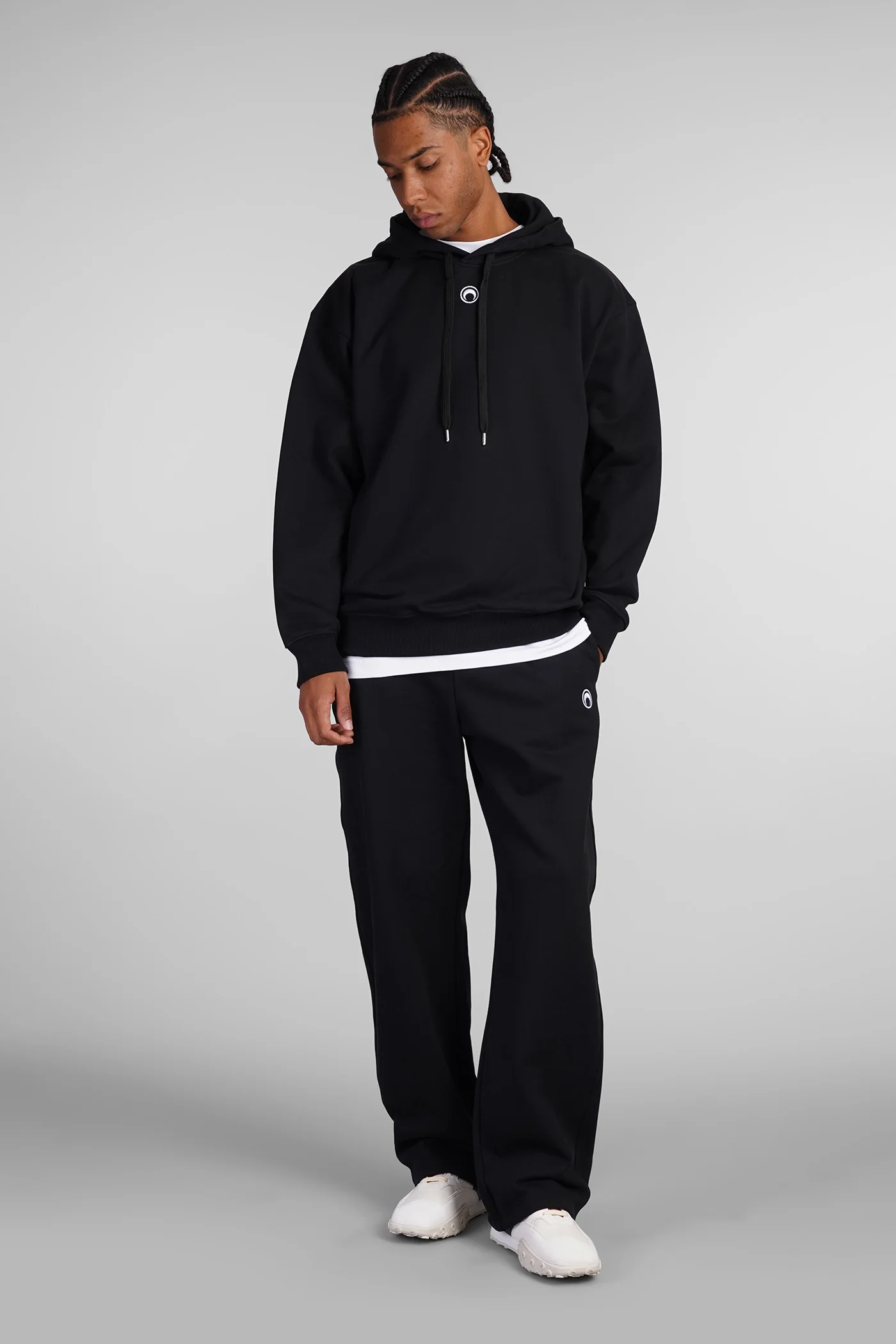 Sweatshirt in black cotton - Image 2