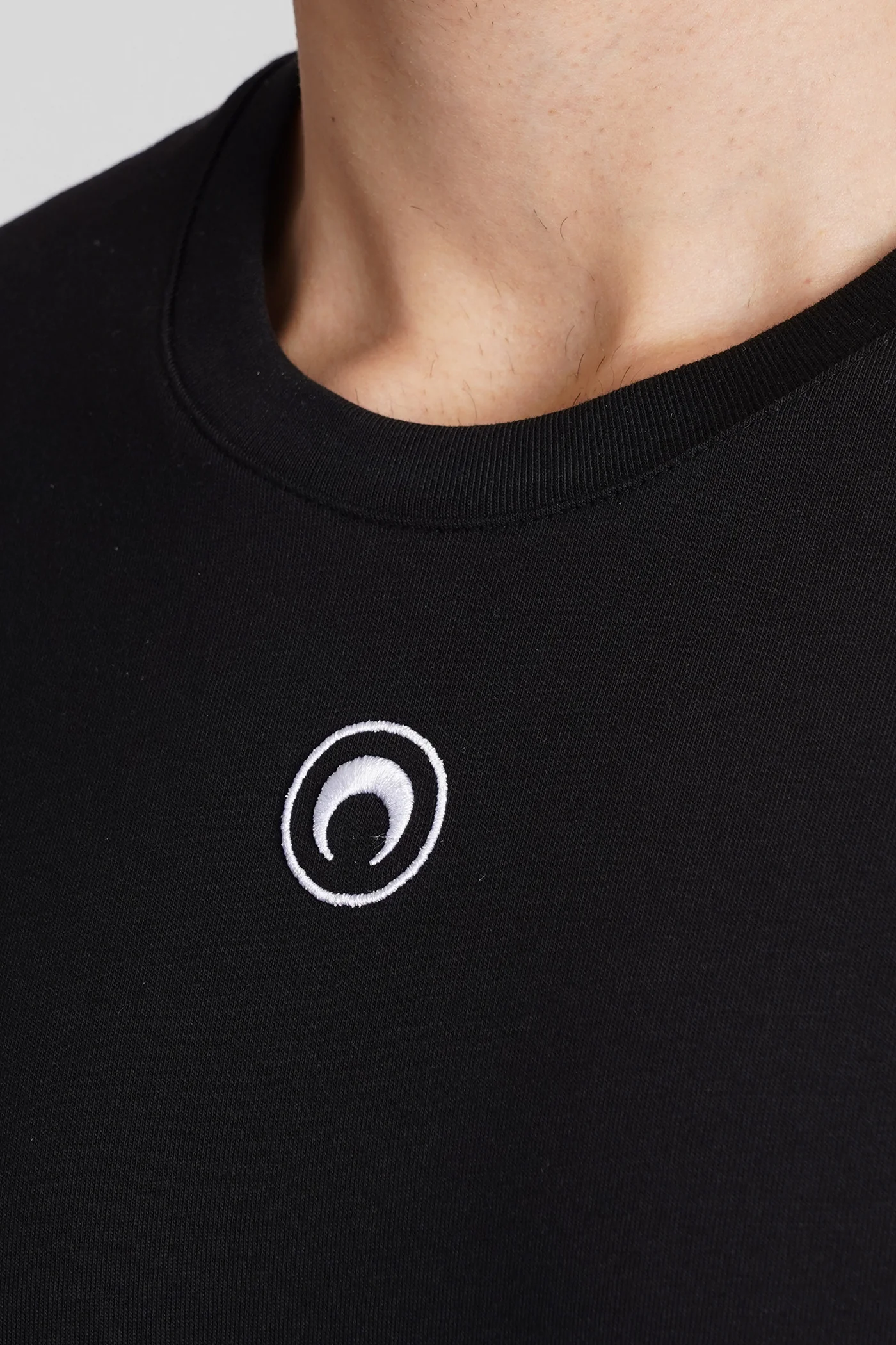T-Shirt in black cotton - Image 5