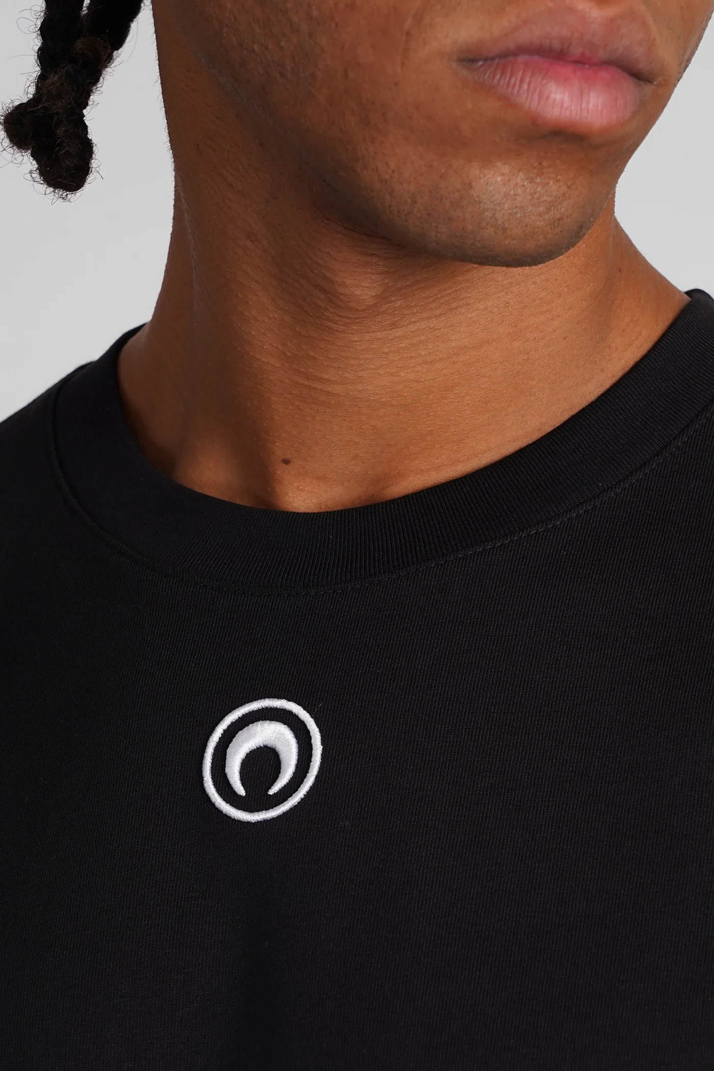 T-Shirt in black cotton - Image 5