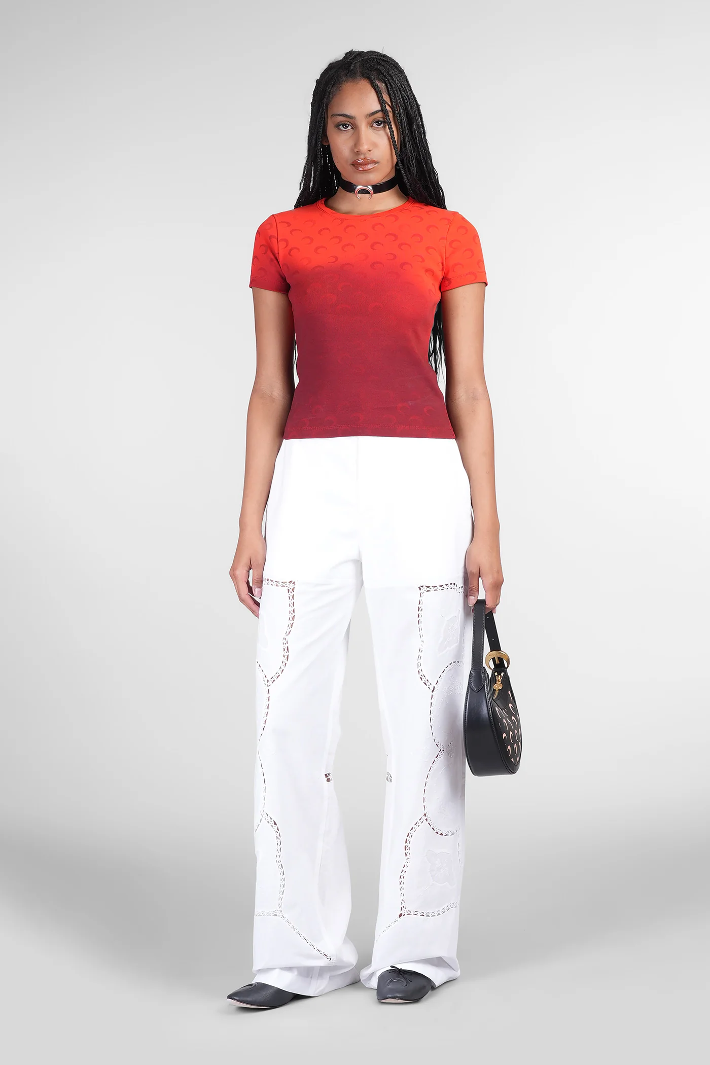 T-Shirt in red cotton - Image 2