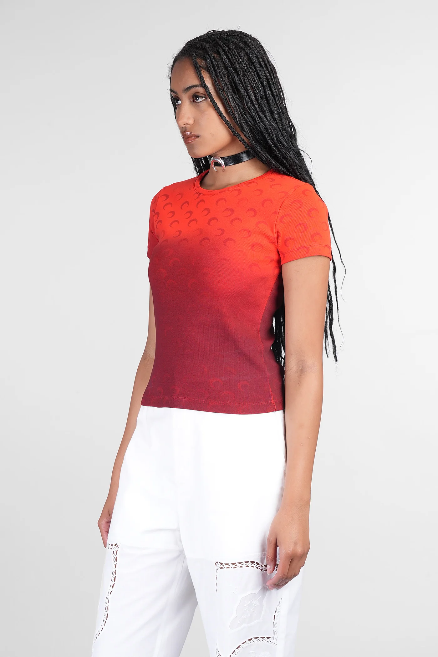 T-Shirt in red cotton - Image 4