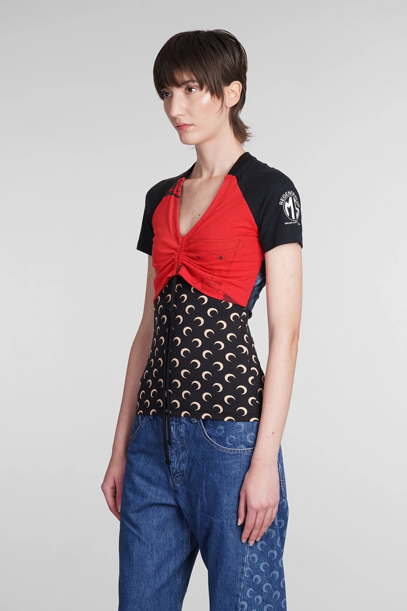 T-Shirt in red cotton - Image 4