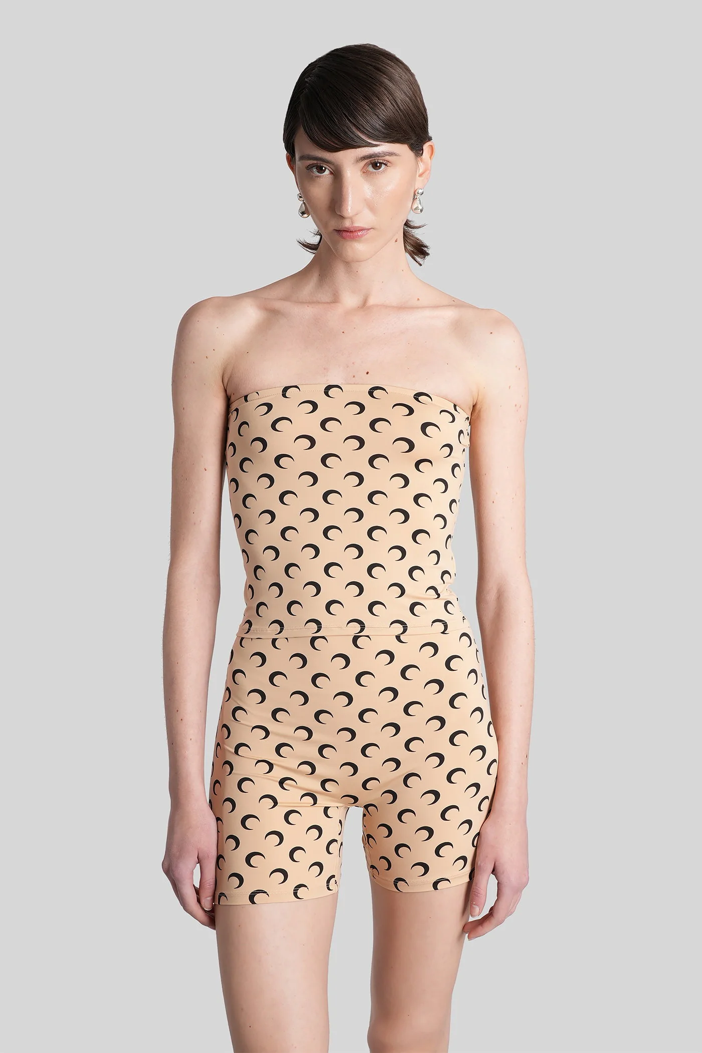 Topwear in beige polyamide
