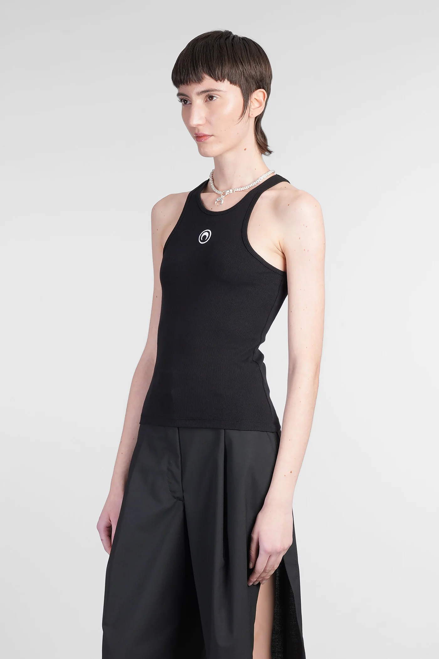 Topwear in black cotton - Image 4