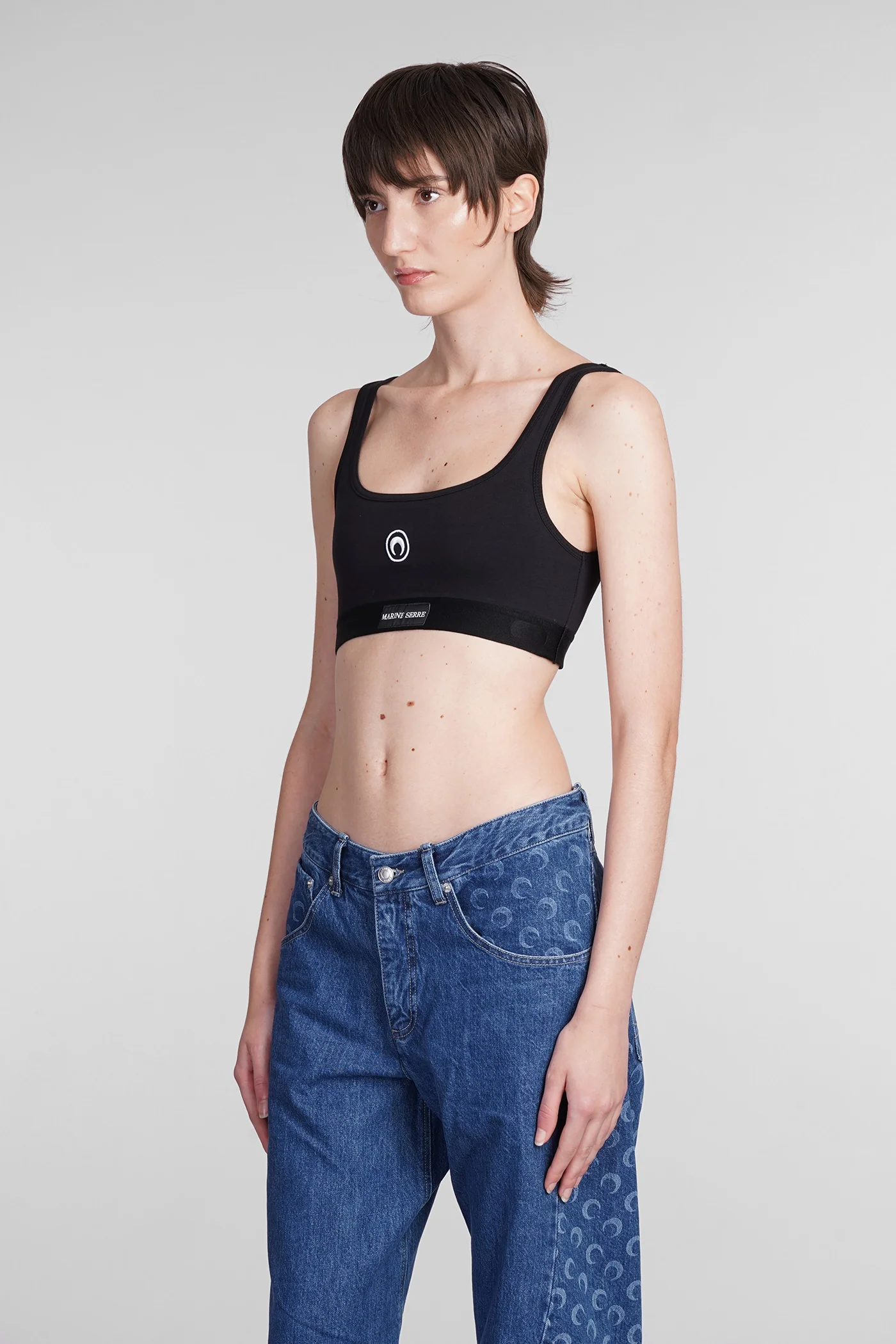 Topwear in black cotton - Image 4