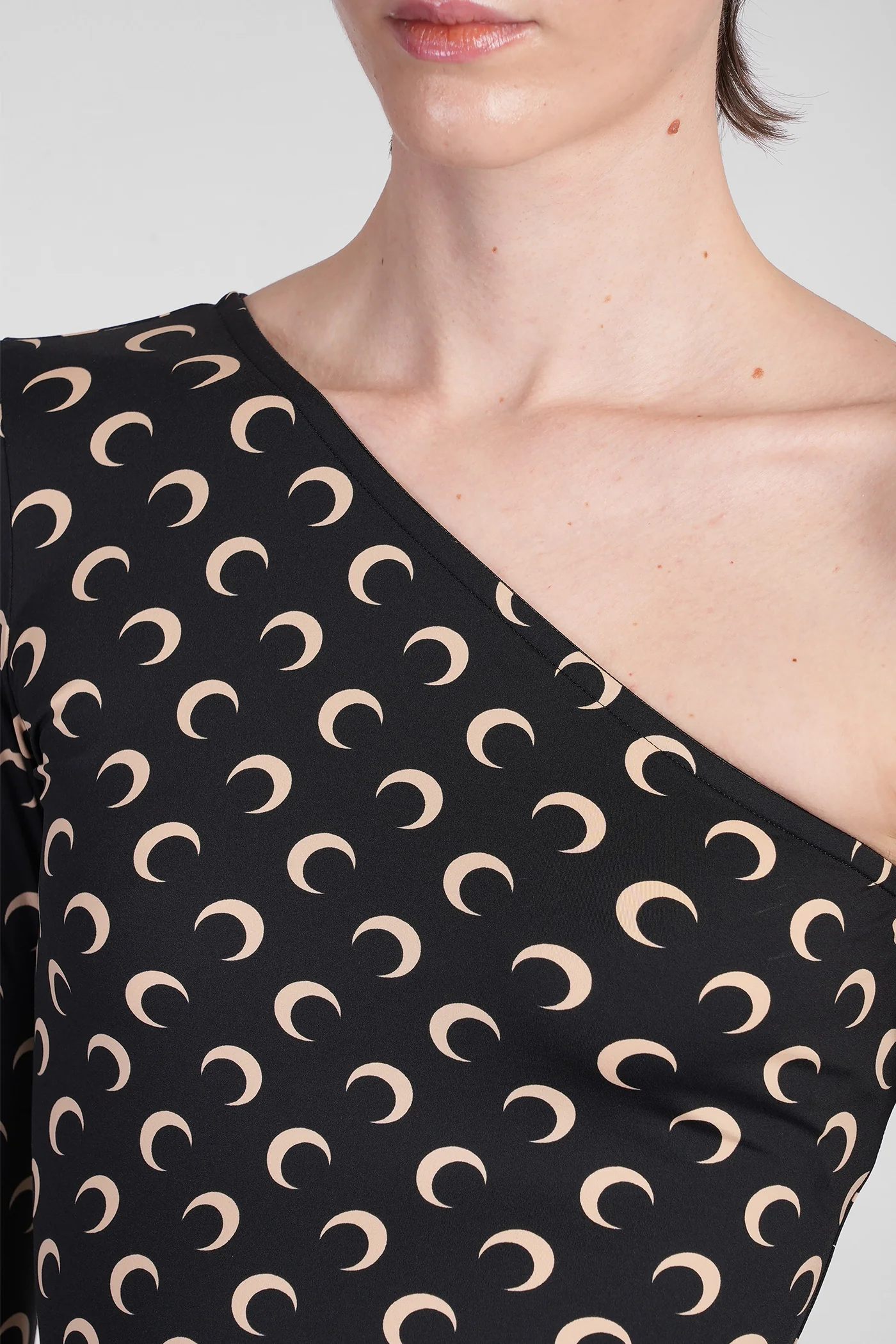 Topwear in black polyamide - Image 5