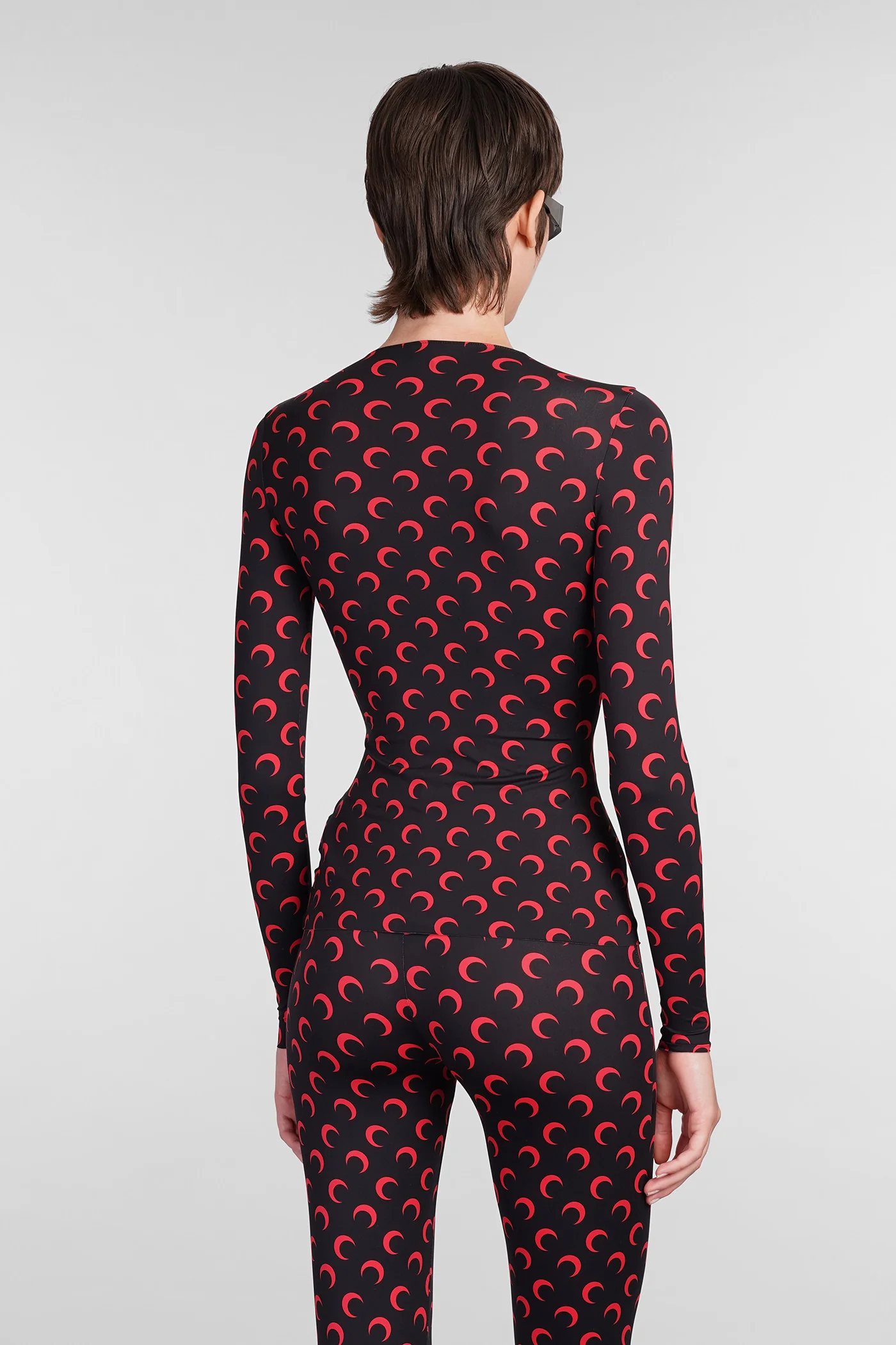 Topwear in black polyester - Image 3