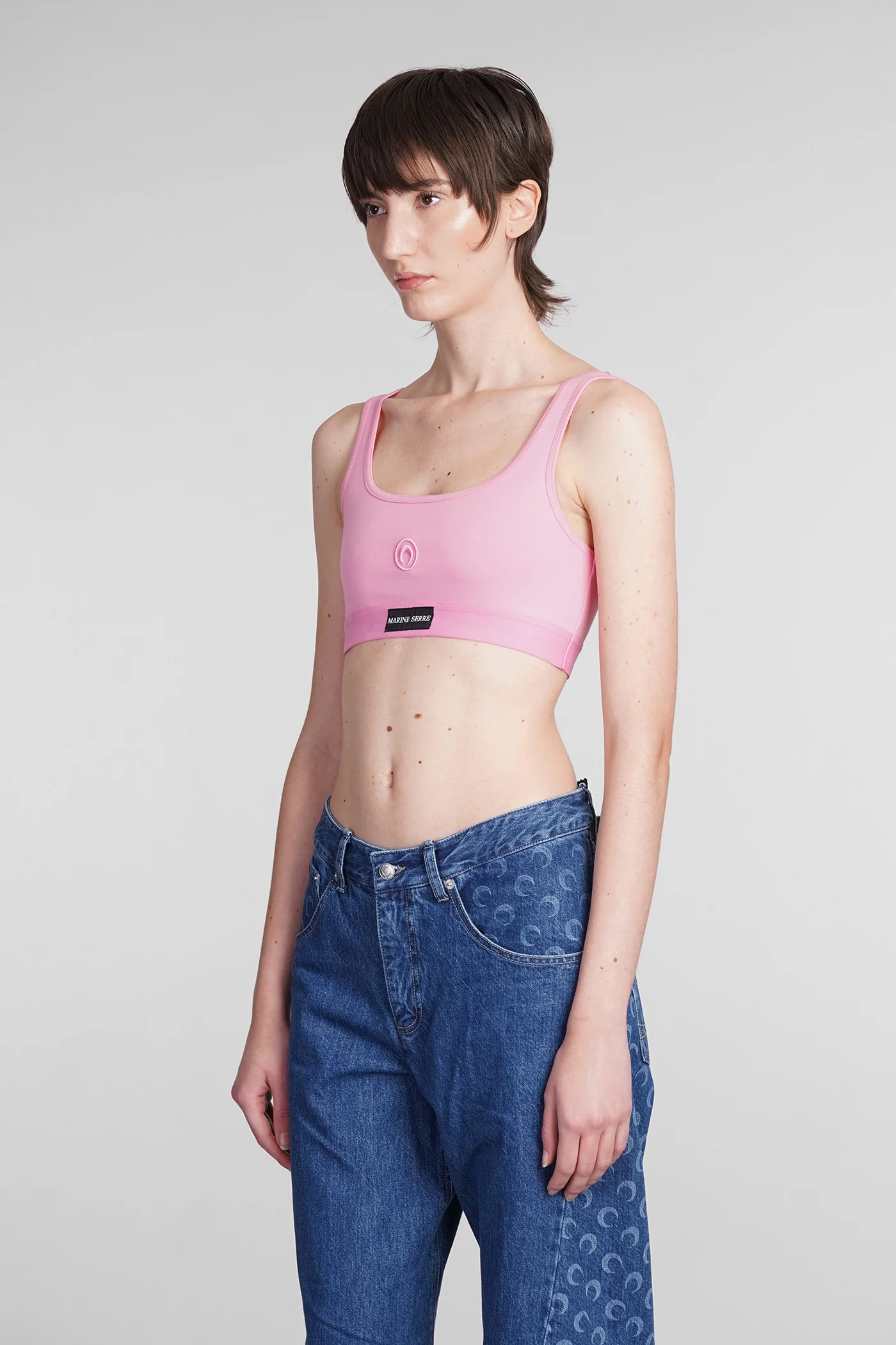 Topwear in rose-pink cotton - Image 49
