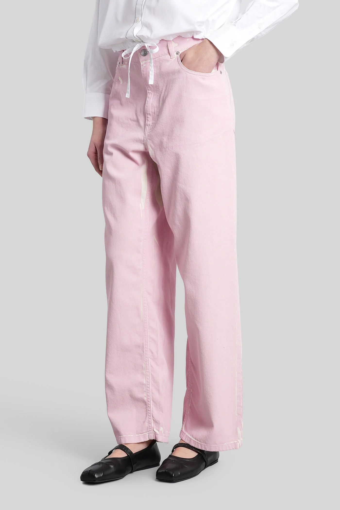 Jeans in rose-pink denim - Image 4