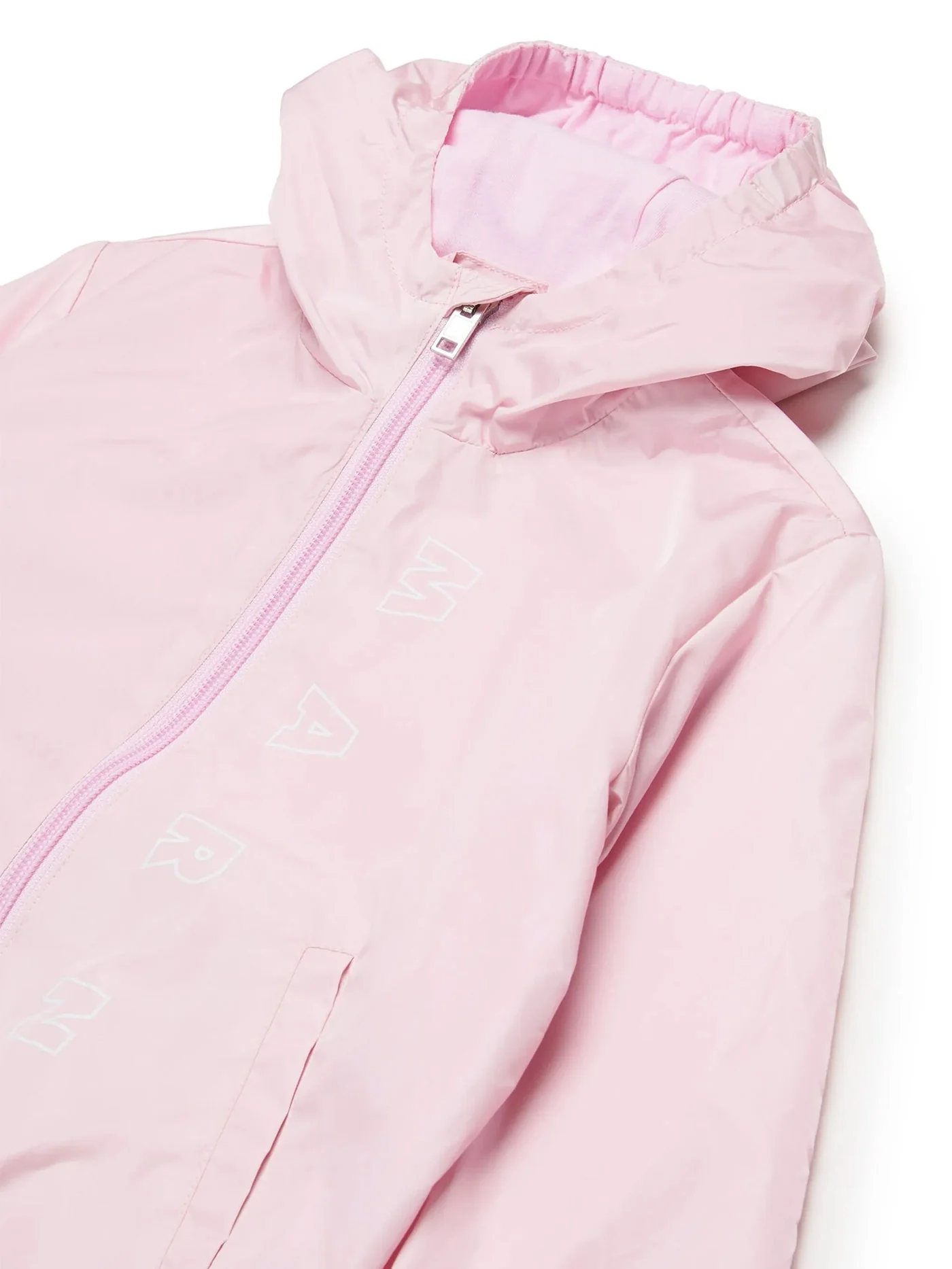 Casual jacket in rose-pink polyamide - Image 3