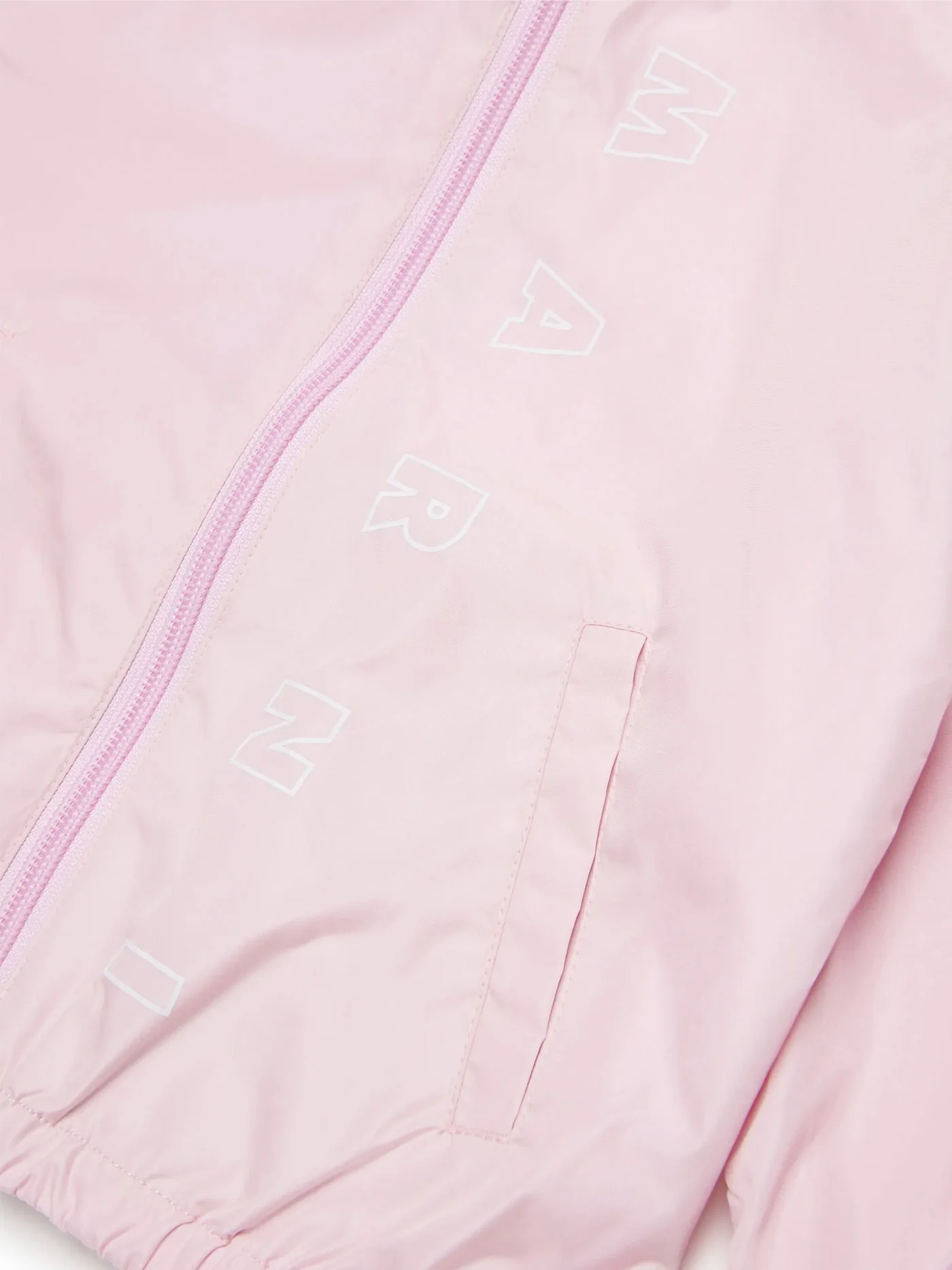 Casual jacket in rose-pink polyamide - Image 4
