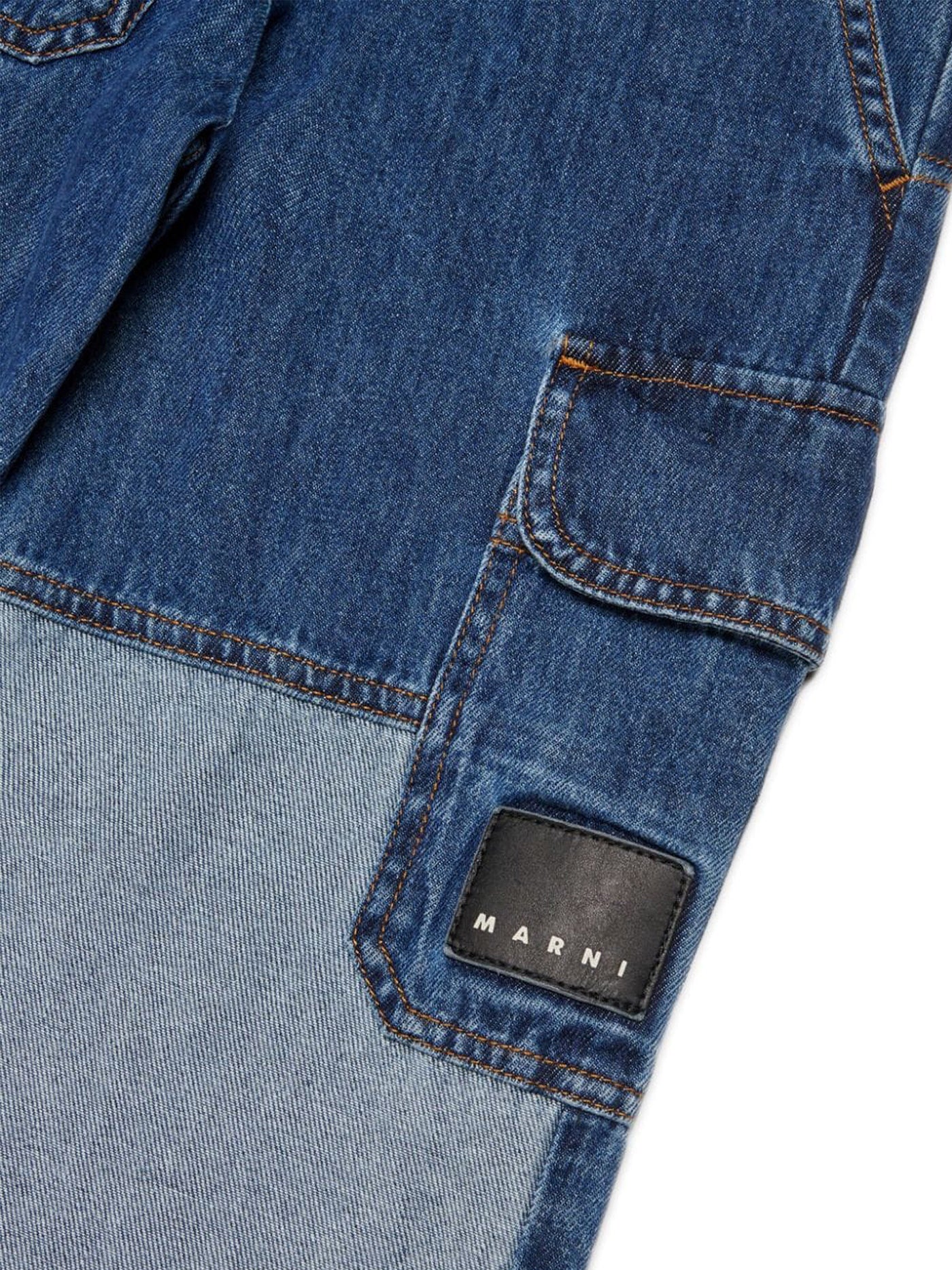 Jeans in blue cotton - Image 3