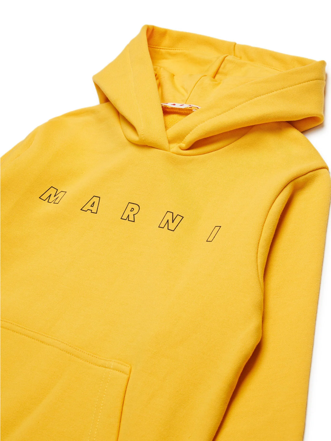 Sweatshirt in yellow cotton - Image 3