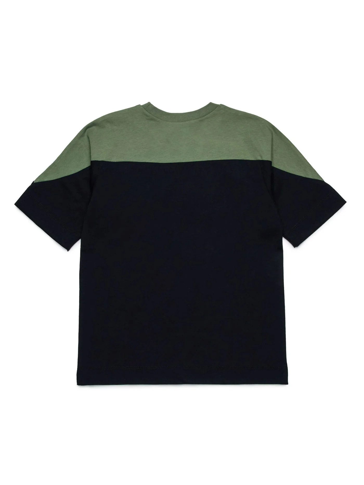 T-Shirt in black cotton - Image 2