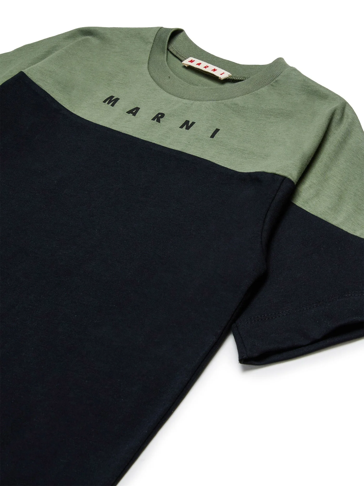 T-Shirt in black cotton - Image 3