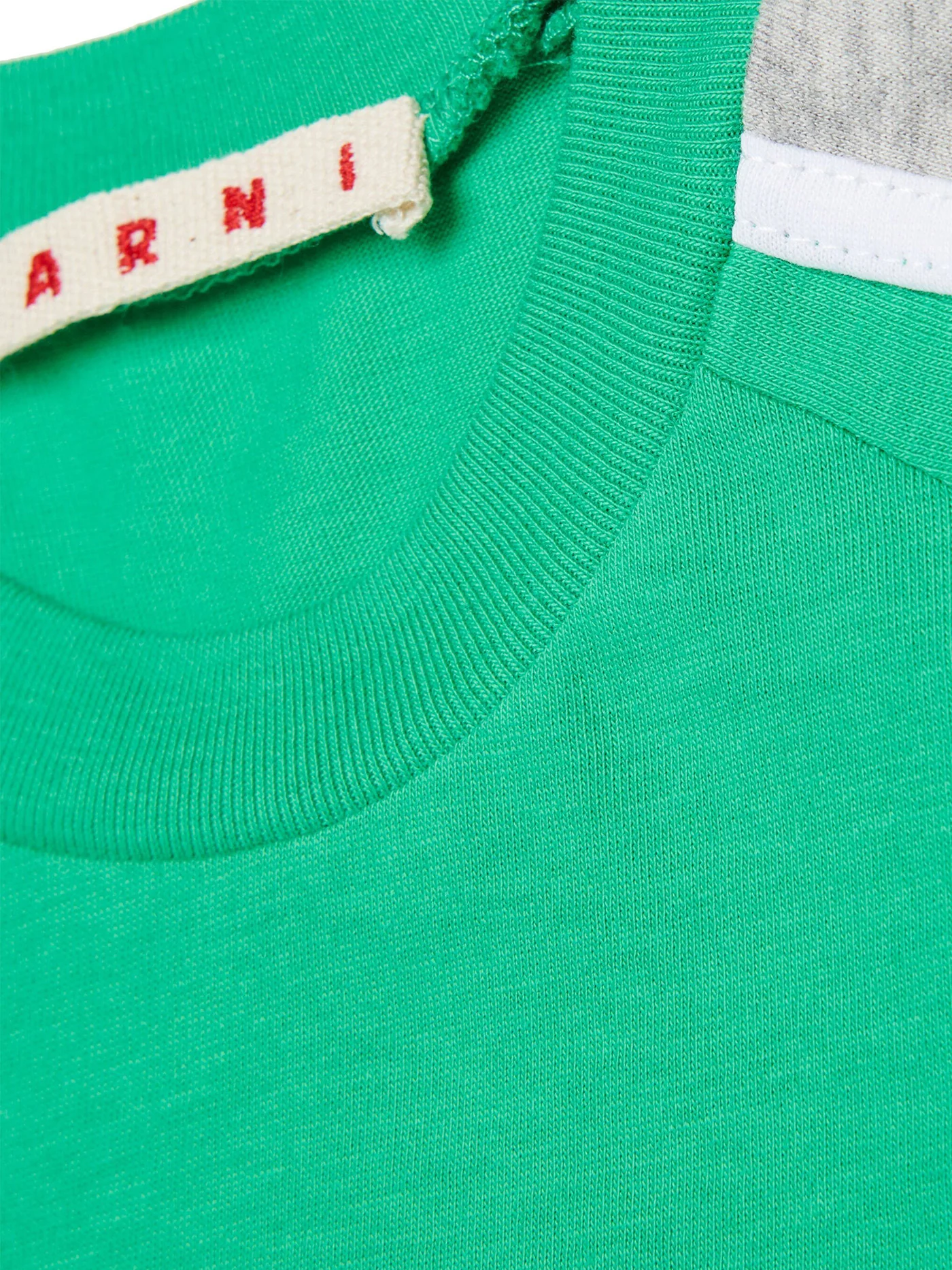 T-Shirt in green cotton - Image 3