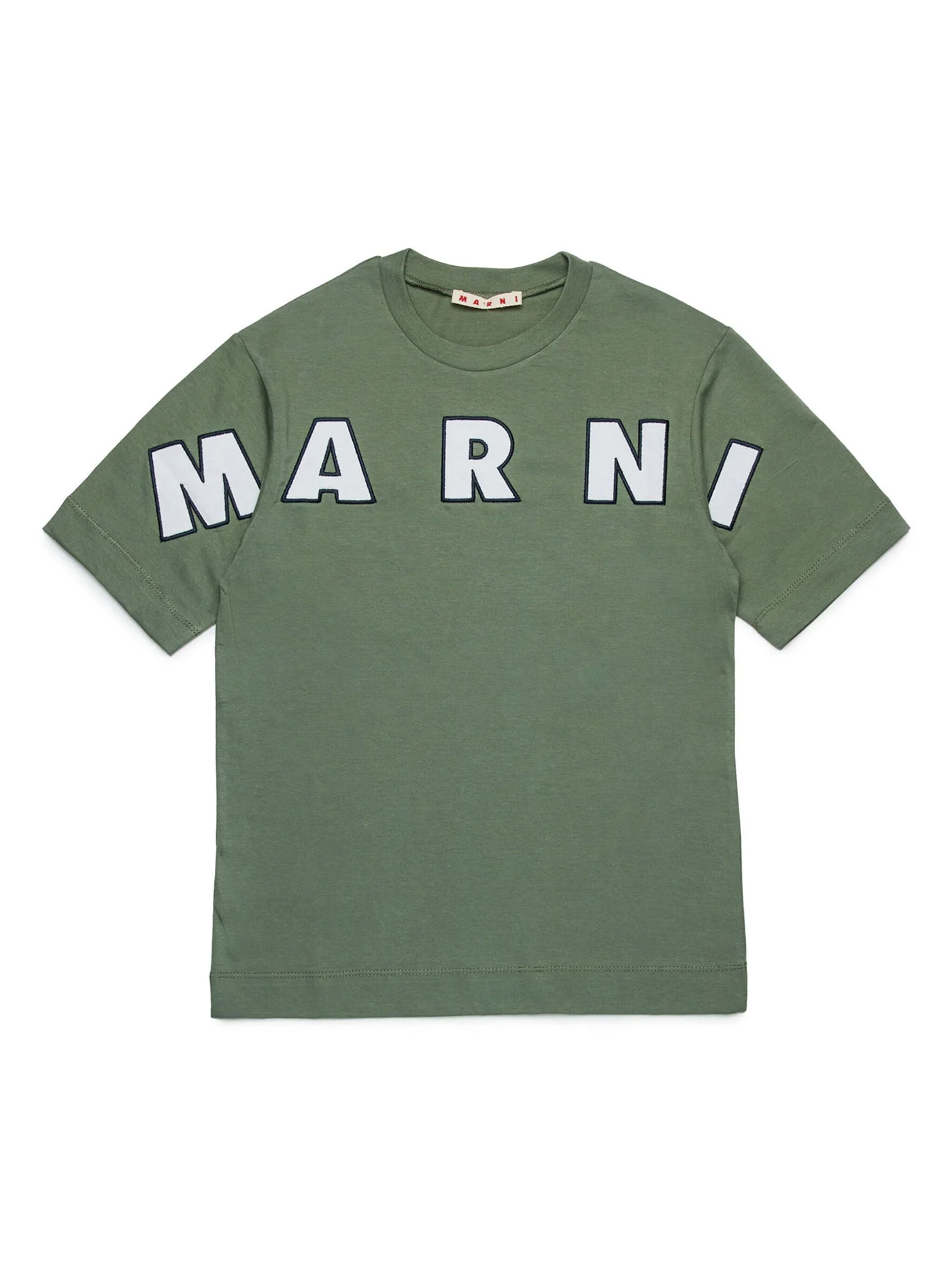 T-Shirt in green cotton