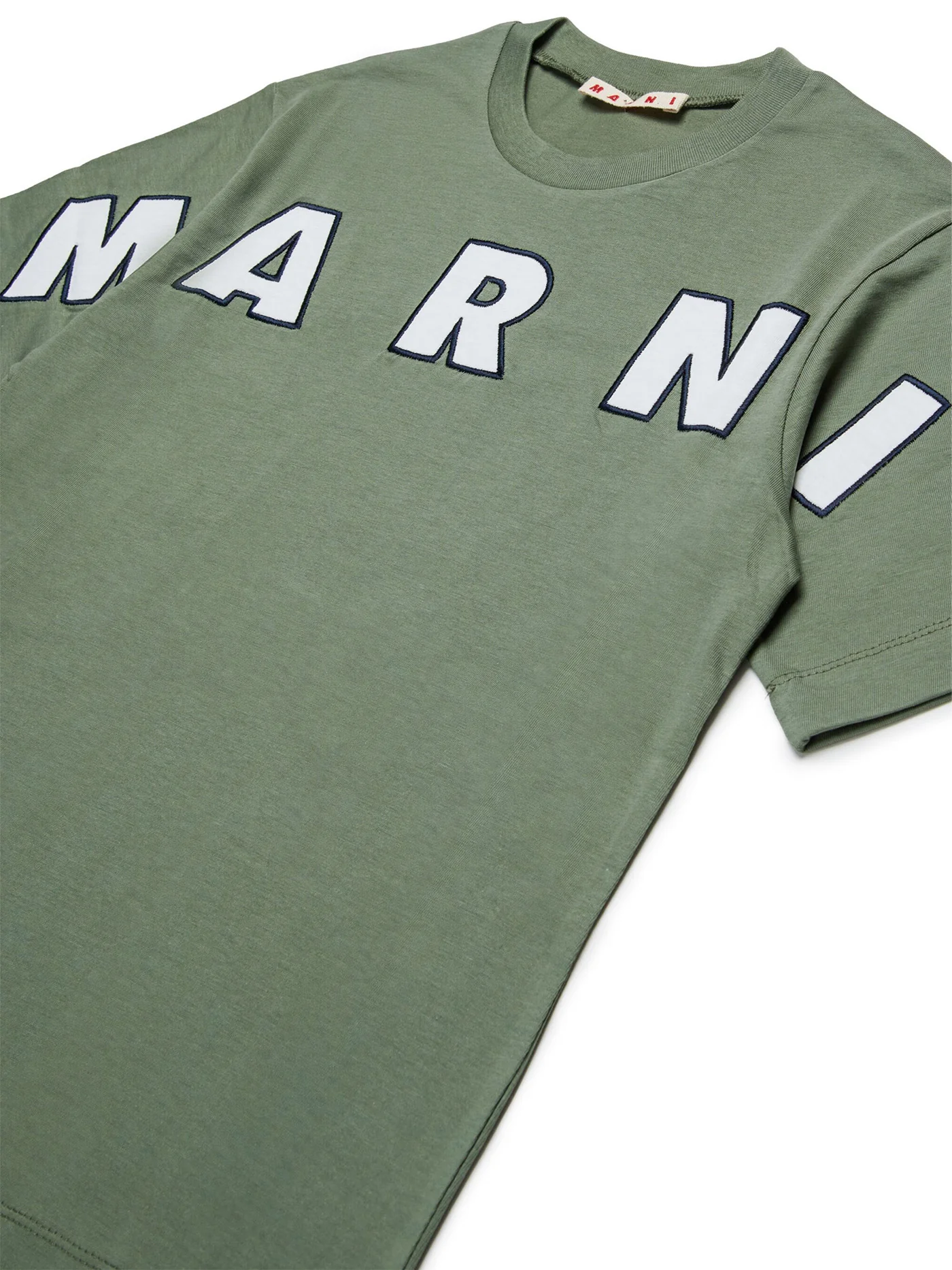 T-Shirt in green cotton - Image 3