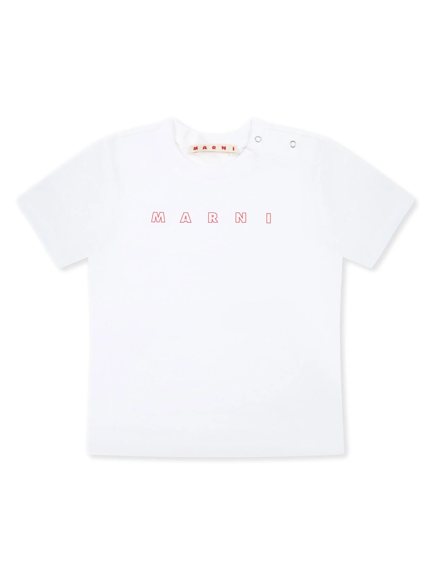T-Shirt in white cotton