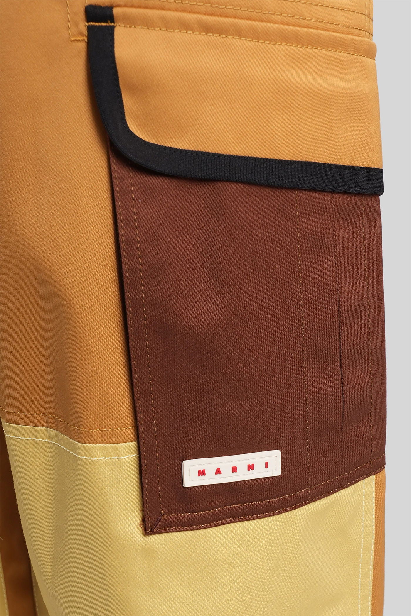 Pants in Camel cotton - Image 5