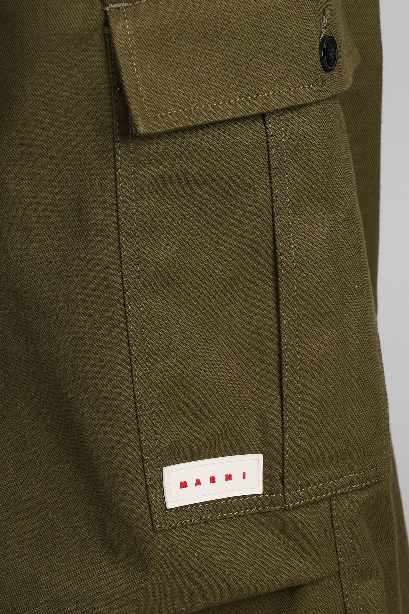 Pants in green cotton - Image 5