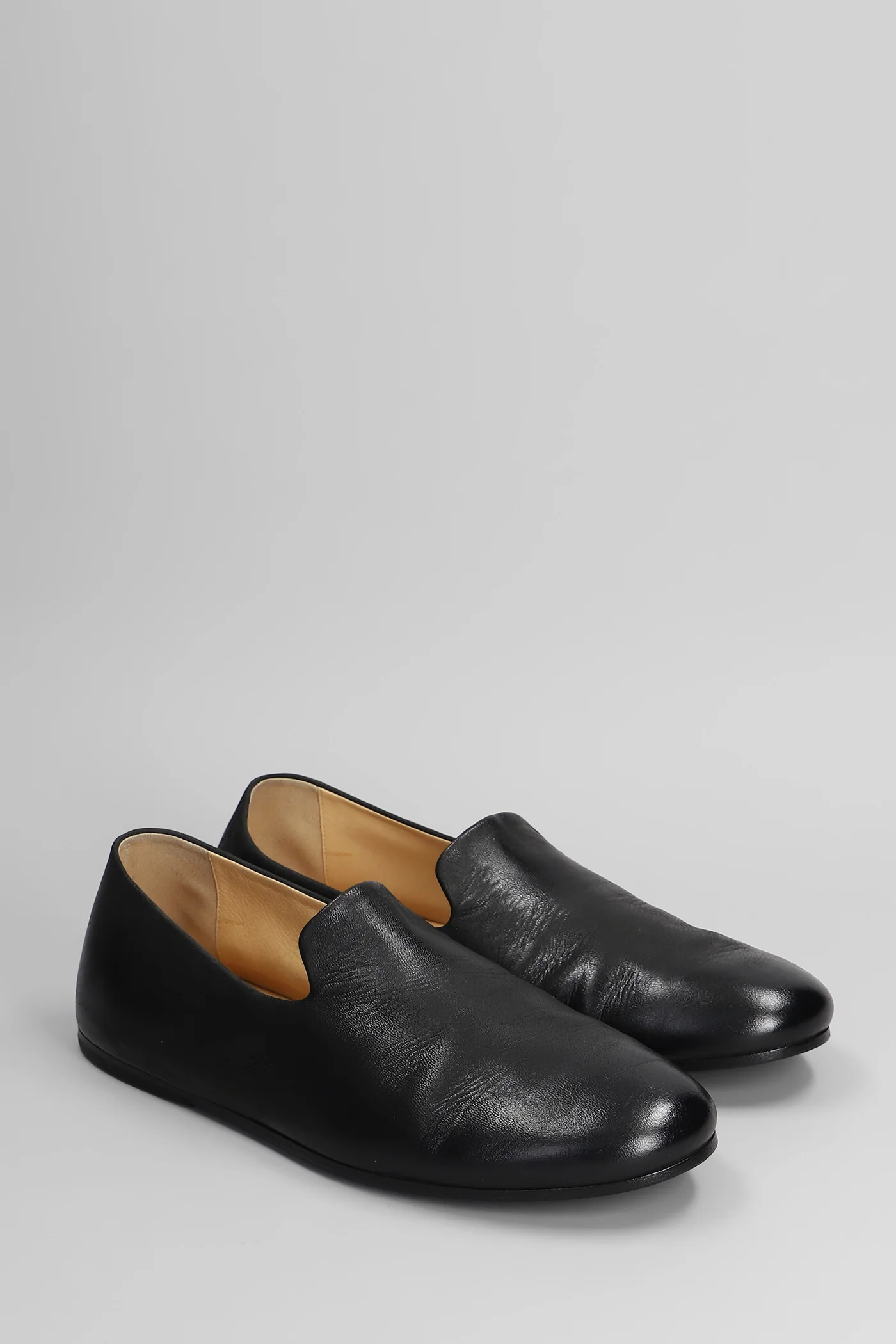 Steccoblocco Loafers in black leather - Image 2