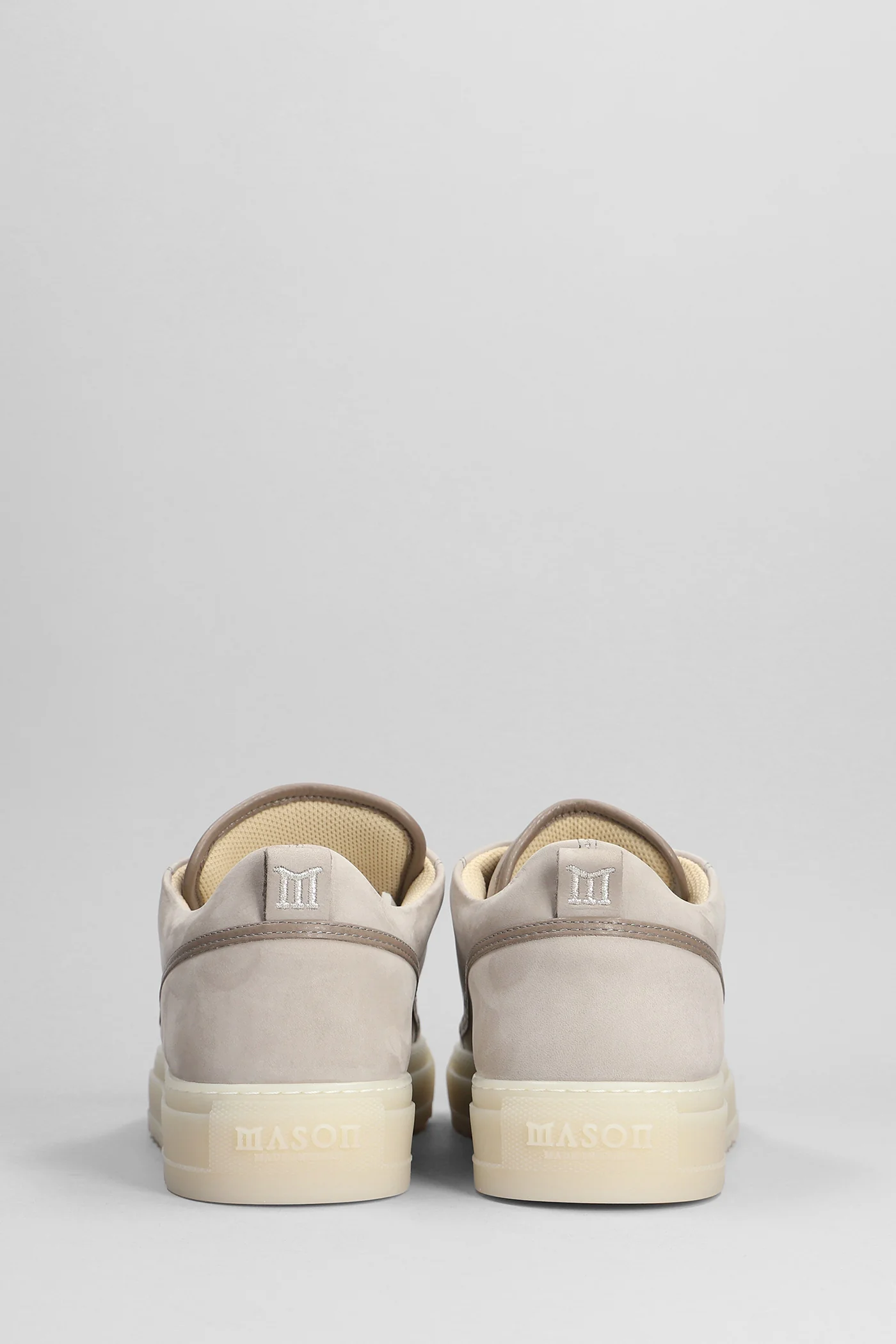 Torino Sneakers in taupe leather - Image 4