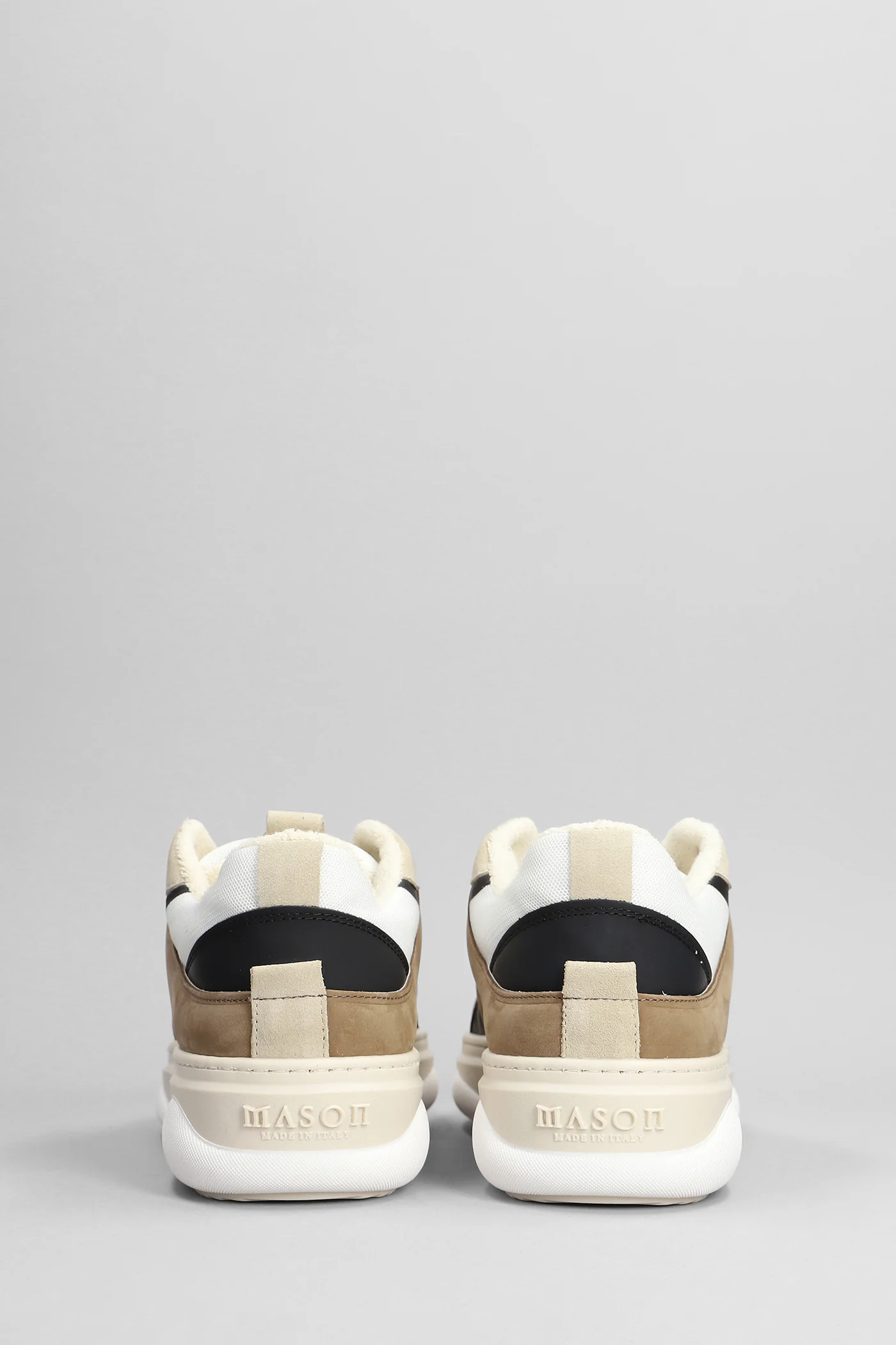 Venice Sneakers in brown Suede and fabric - Image 4