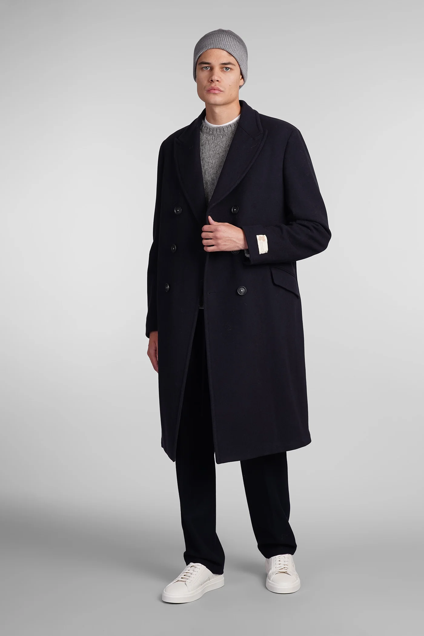 Dodge Coat in blue wool - Image 2