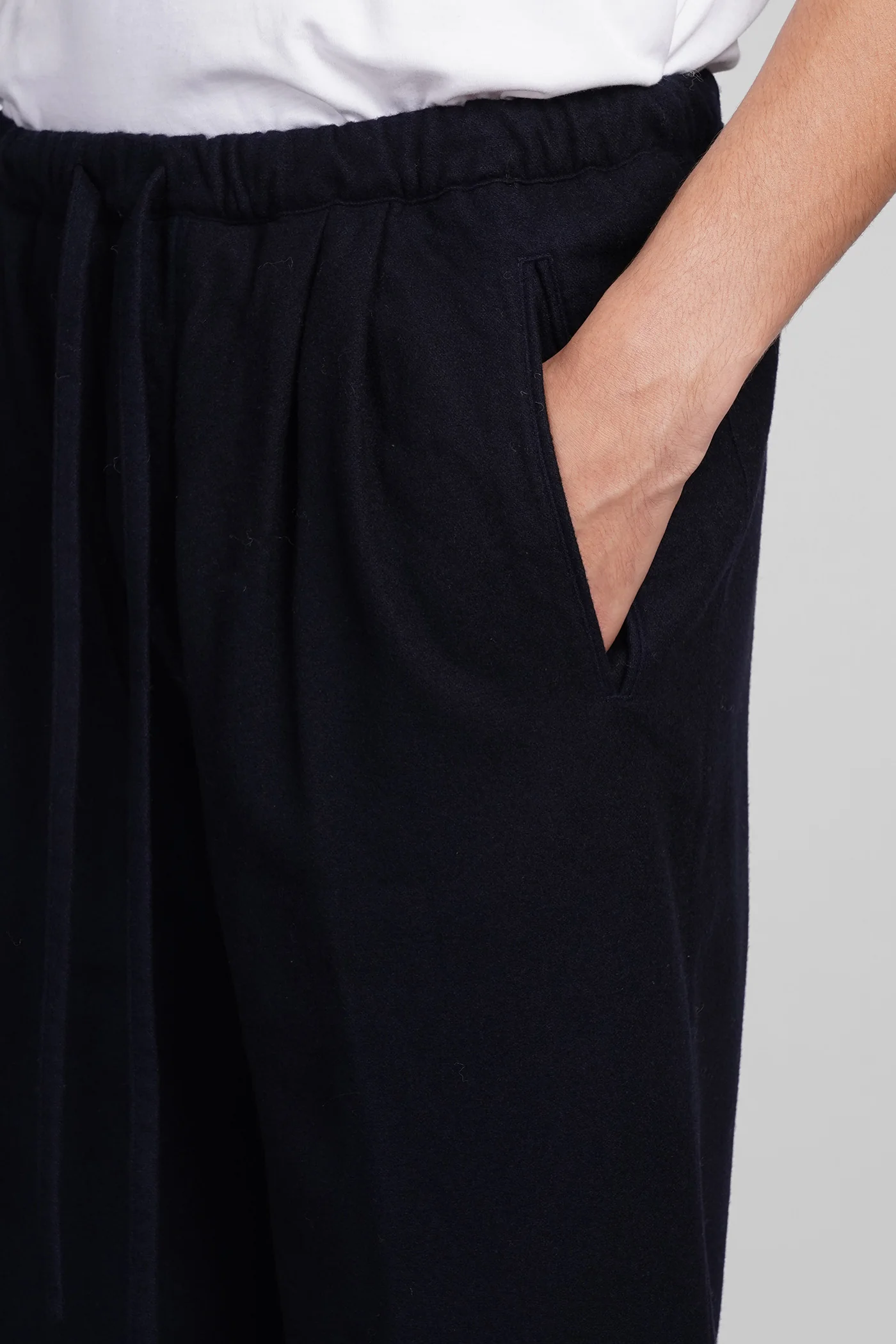 Keywest Pants in blue wool - Image 5