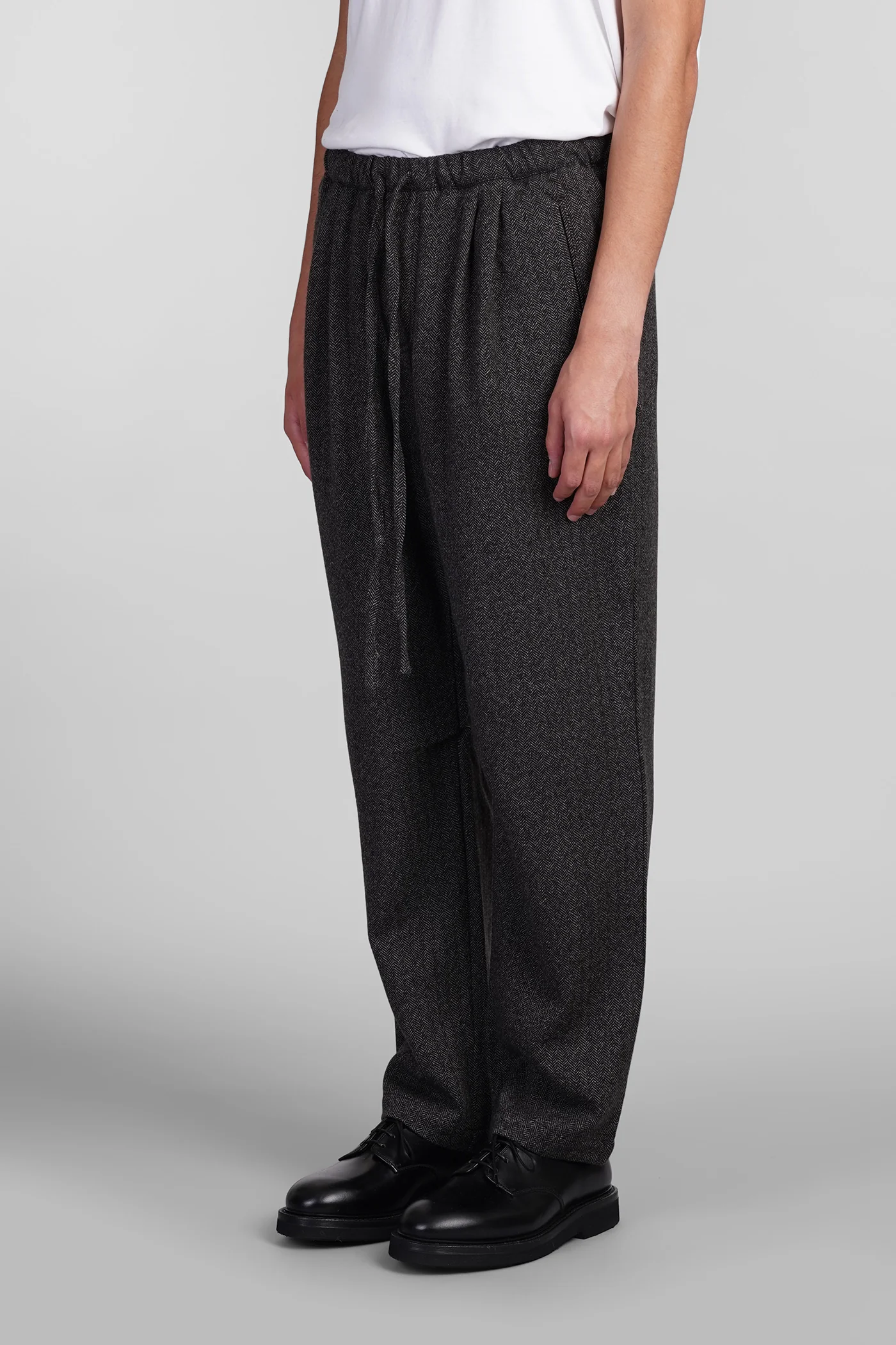 Keywest Pants in grey wool - Image 4