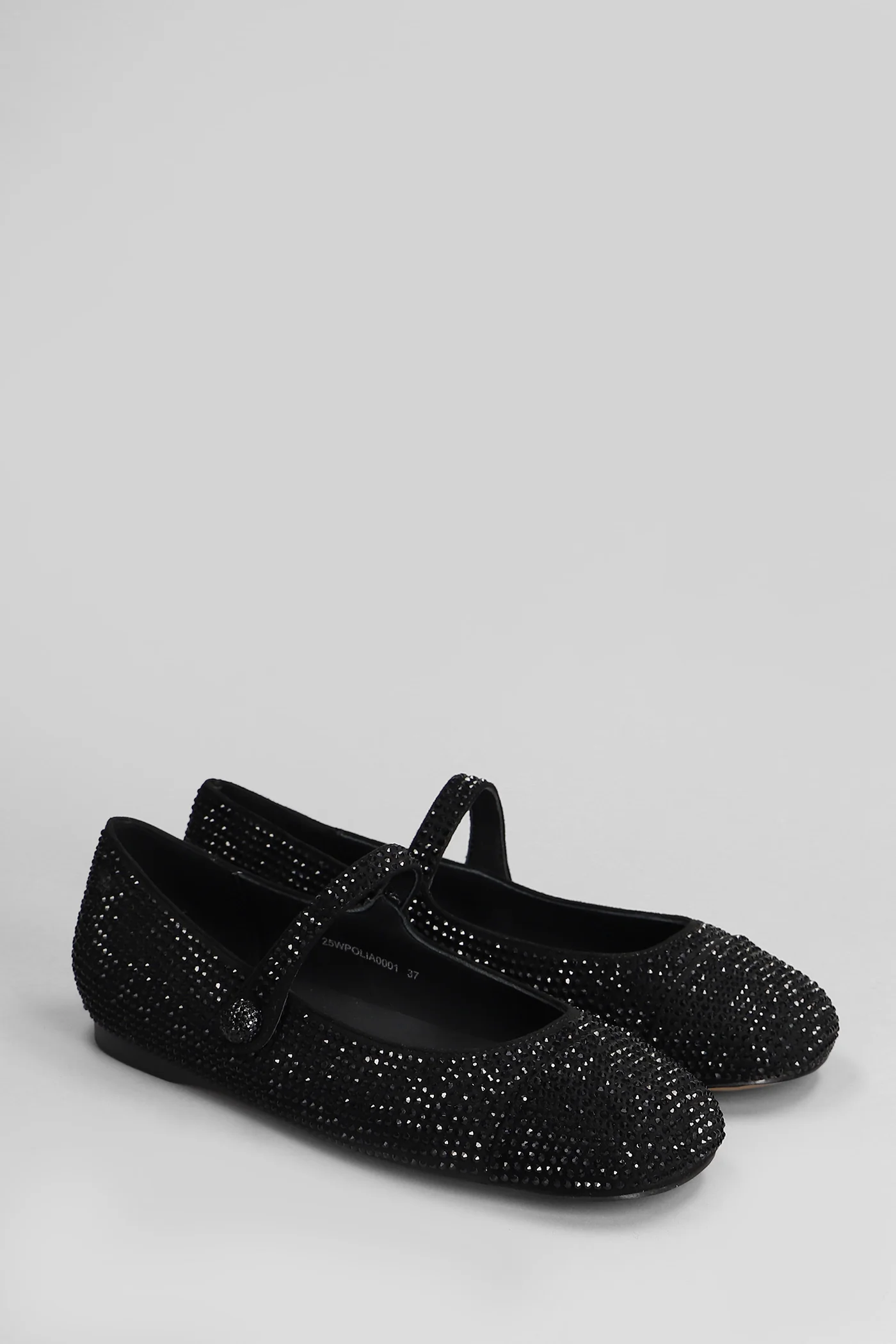 Marseille Ballet flats in black suede - Image 2