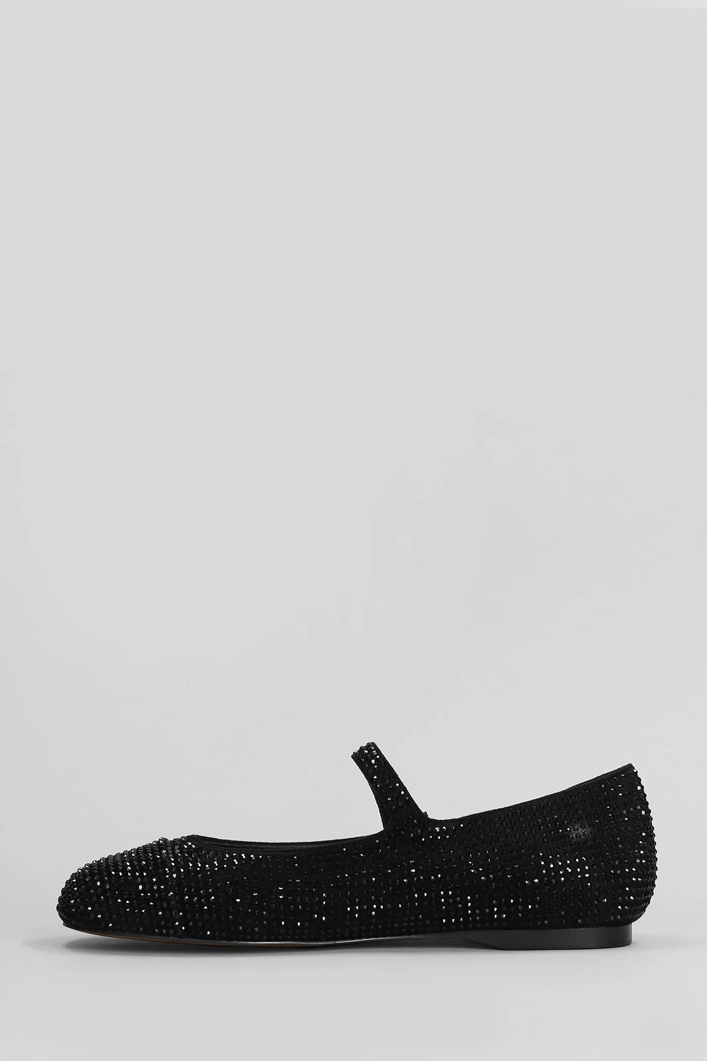 Marseille Ballet flats in black suede - Image 3