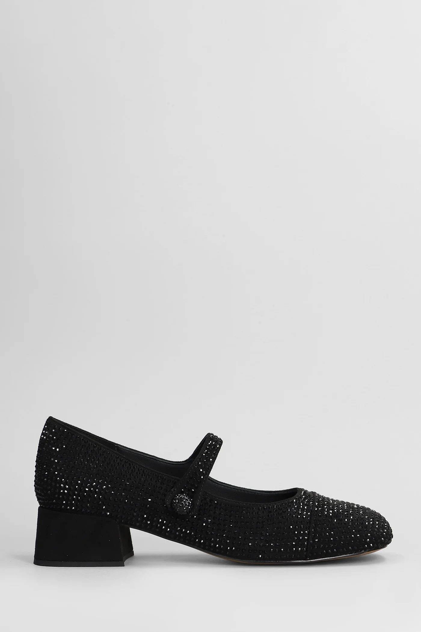 Mercy Pumps in black suede