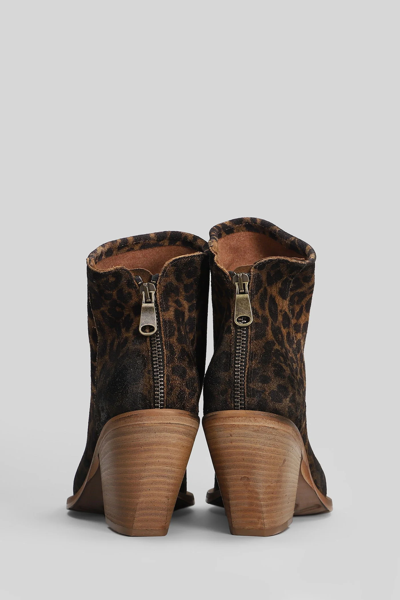 texan Ankle boots in Animalier suede - Image 4