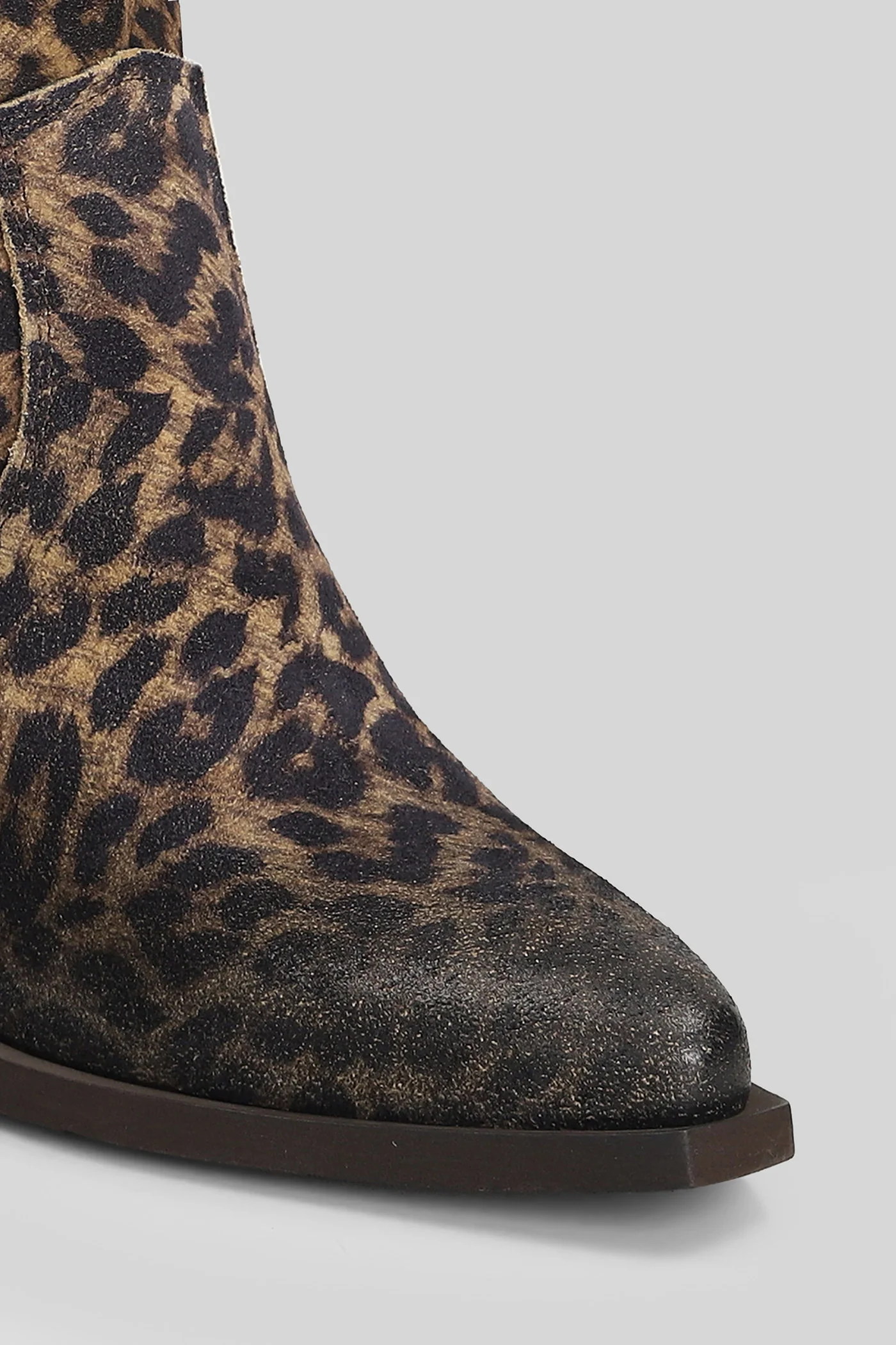 texan Ankle boots in Animalier suede - Image 5