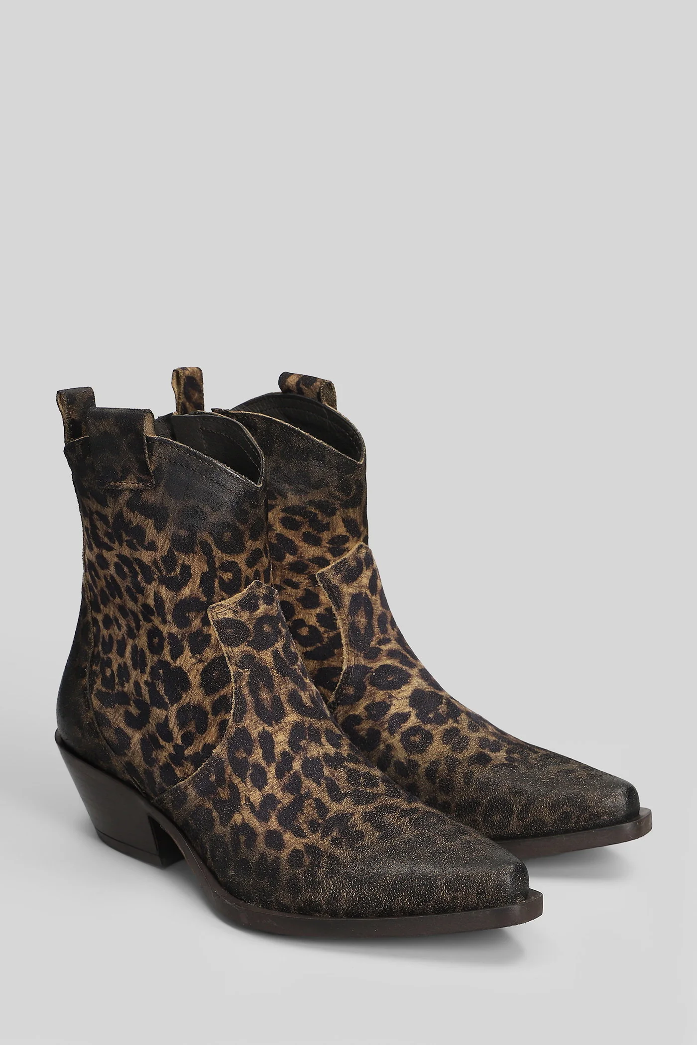 texan Ankle boots in Animalier suede - Image 2