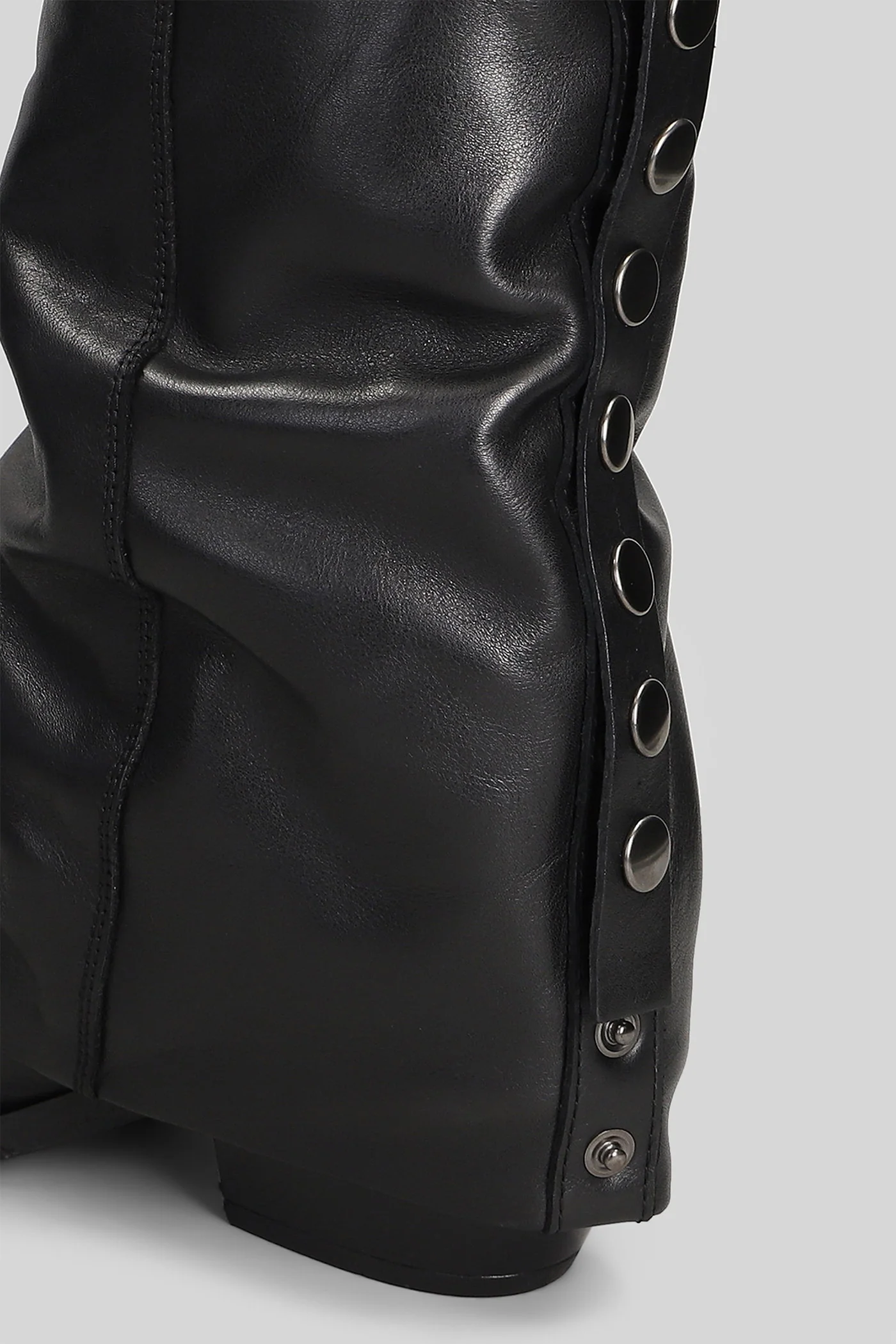 texan Ankle boots in black leather - Image 35