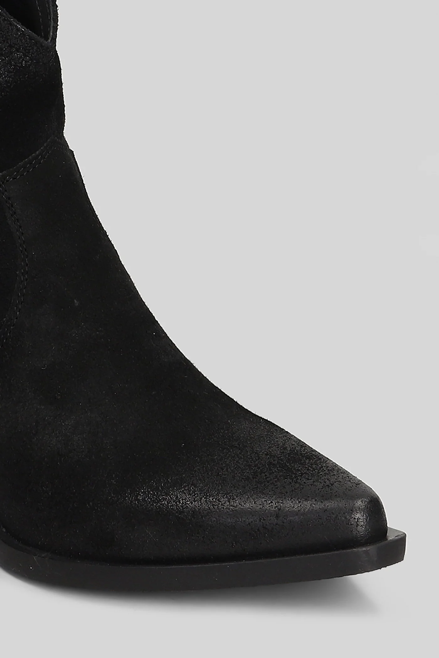 texan Ankle boots in black suede - Image 5