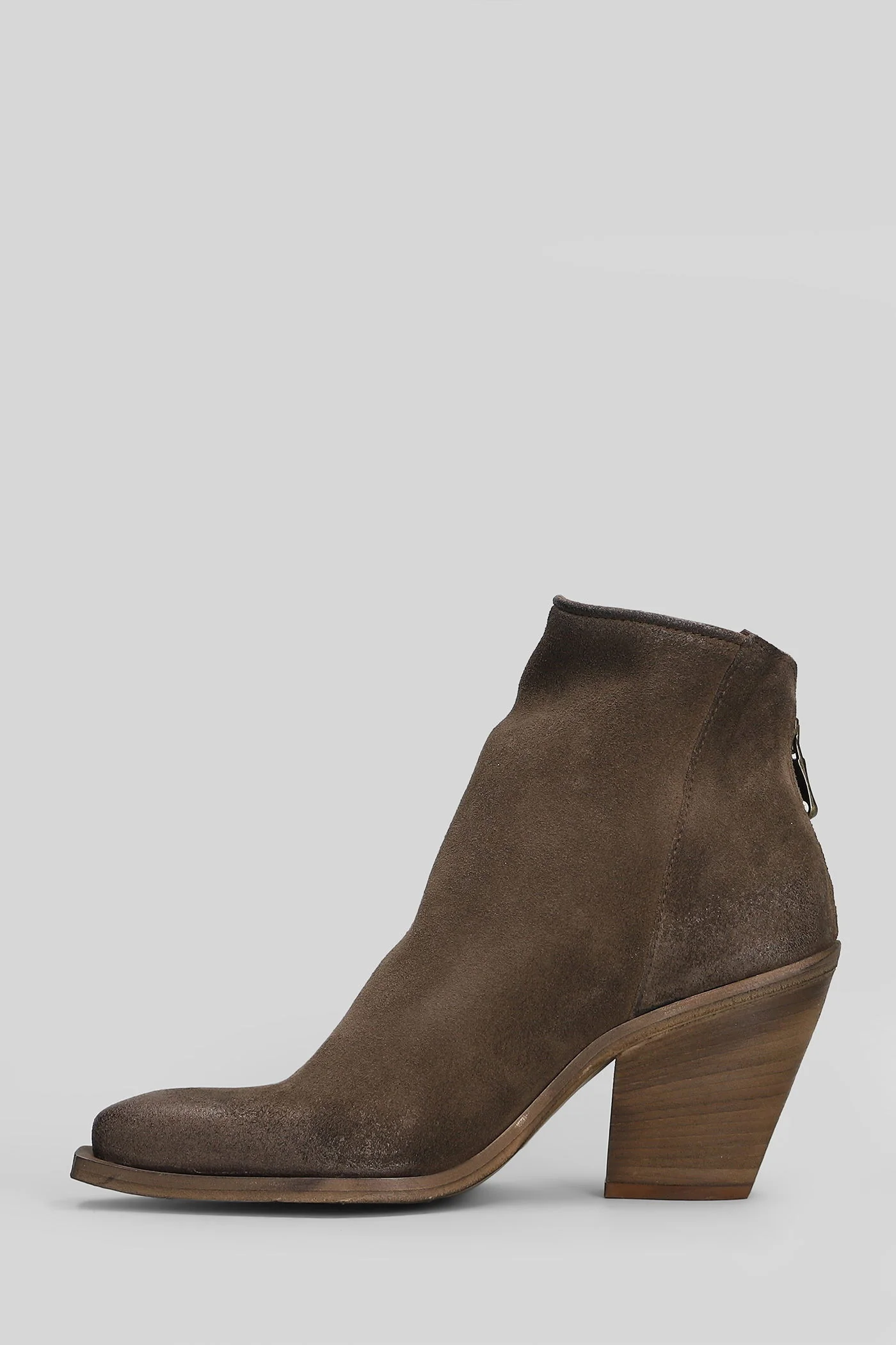 texan Ankle boots in brown suede - Image 3