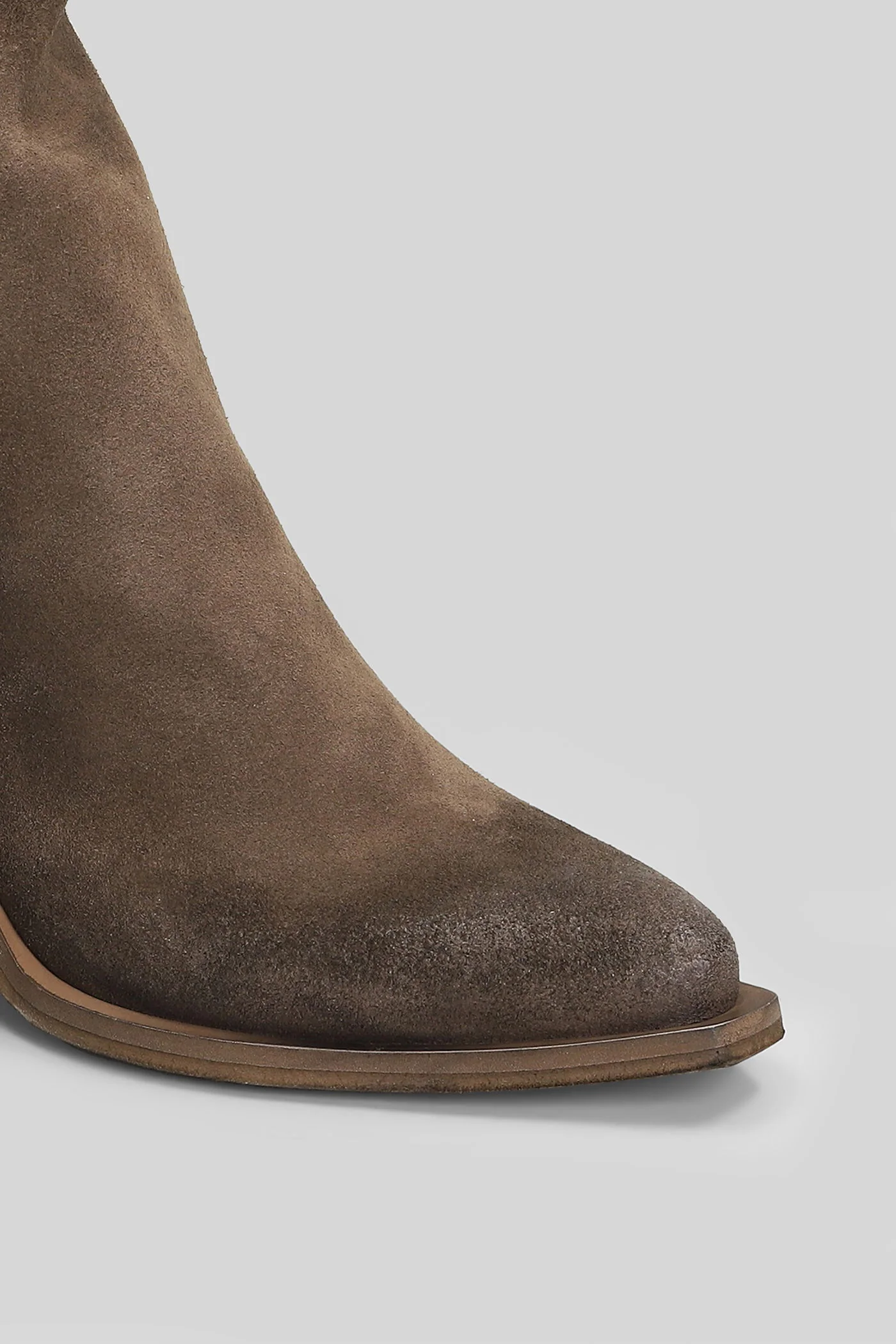 texan Ankle boots in brown suede - Image 5