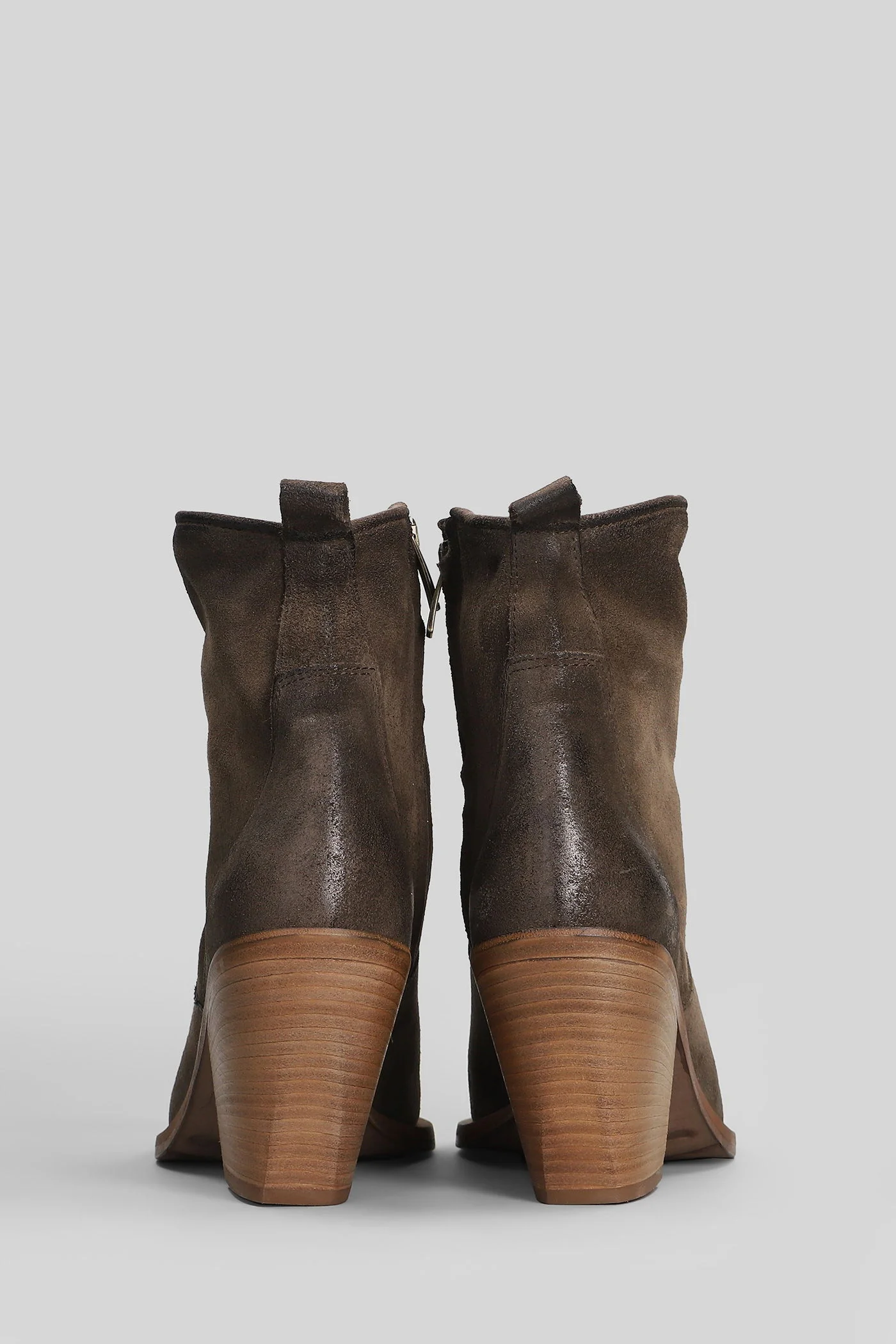 texan Ankle boots in brown suede - Image 4