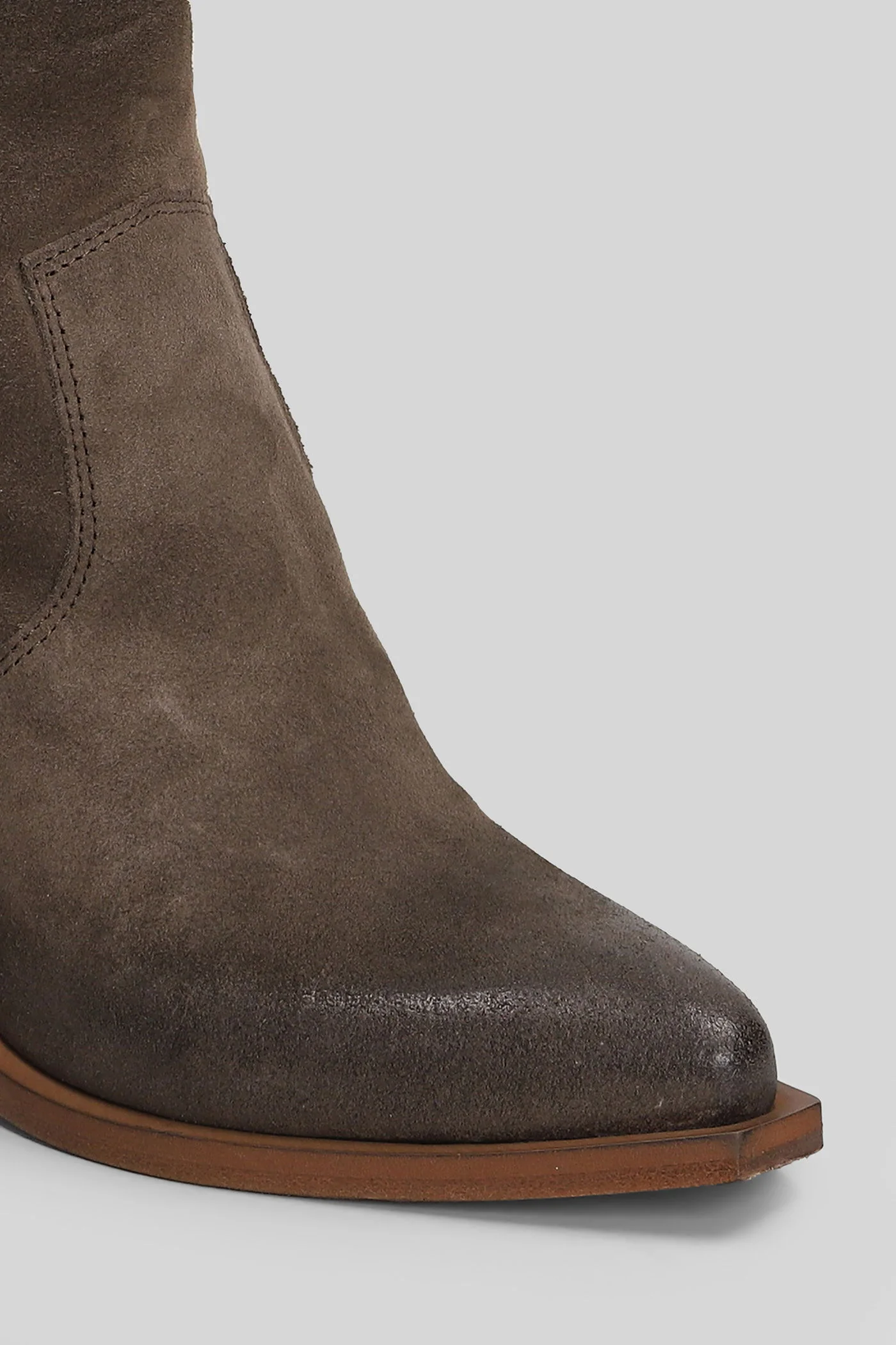 texan Ankle boots in brown suede - Image 5