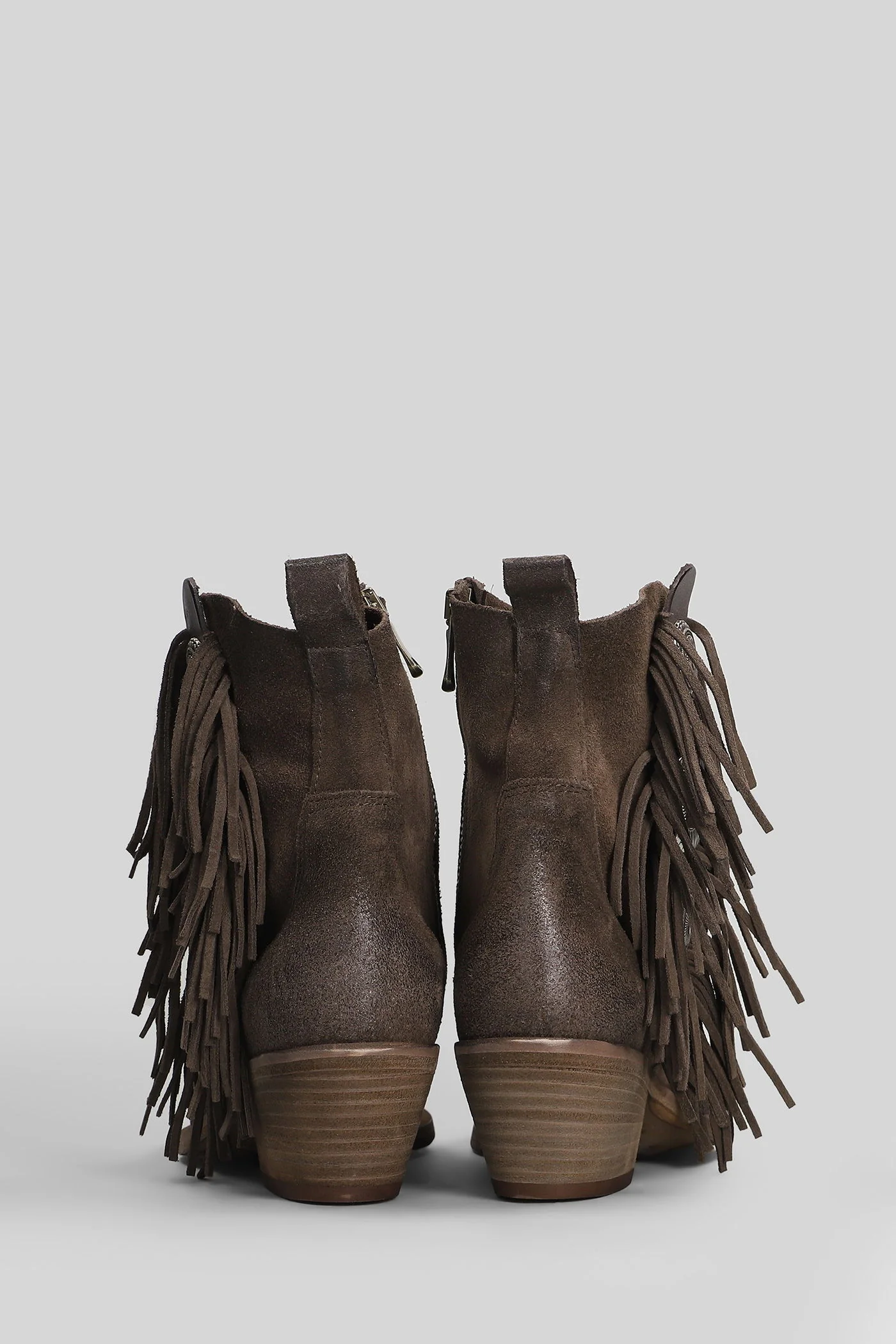 texan Ankle boots in brown suede - Image 3