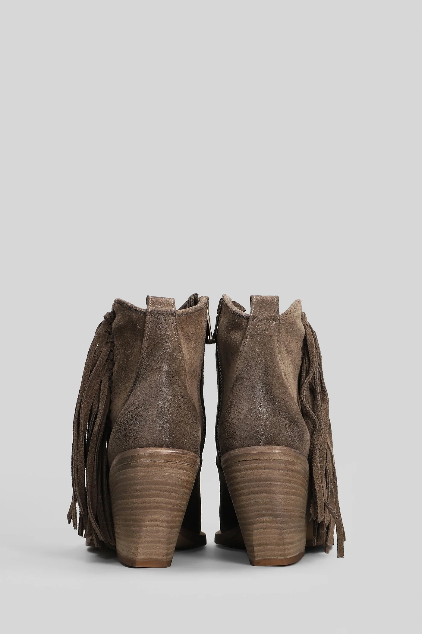 texan Ankle boots in brown suede - Image 4
