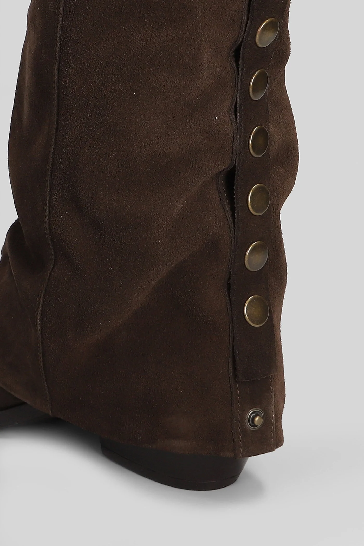 texan Ankle boots in dark brown suede - Image 5