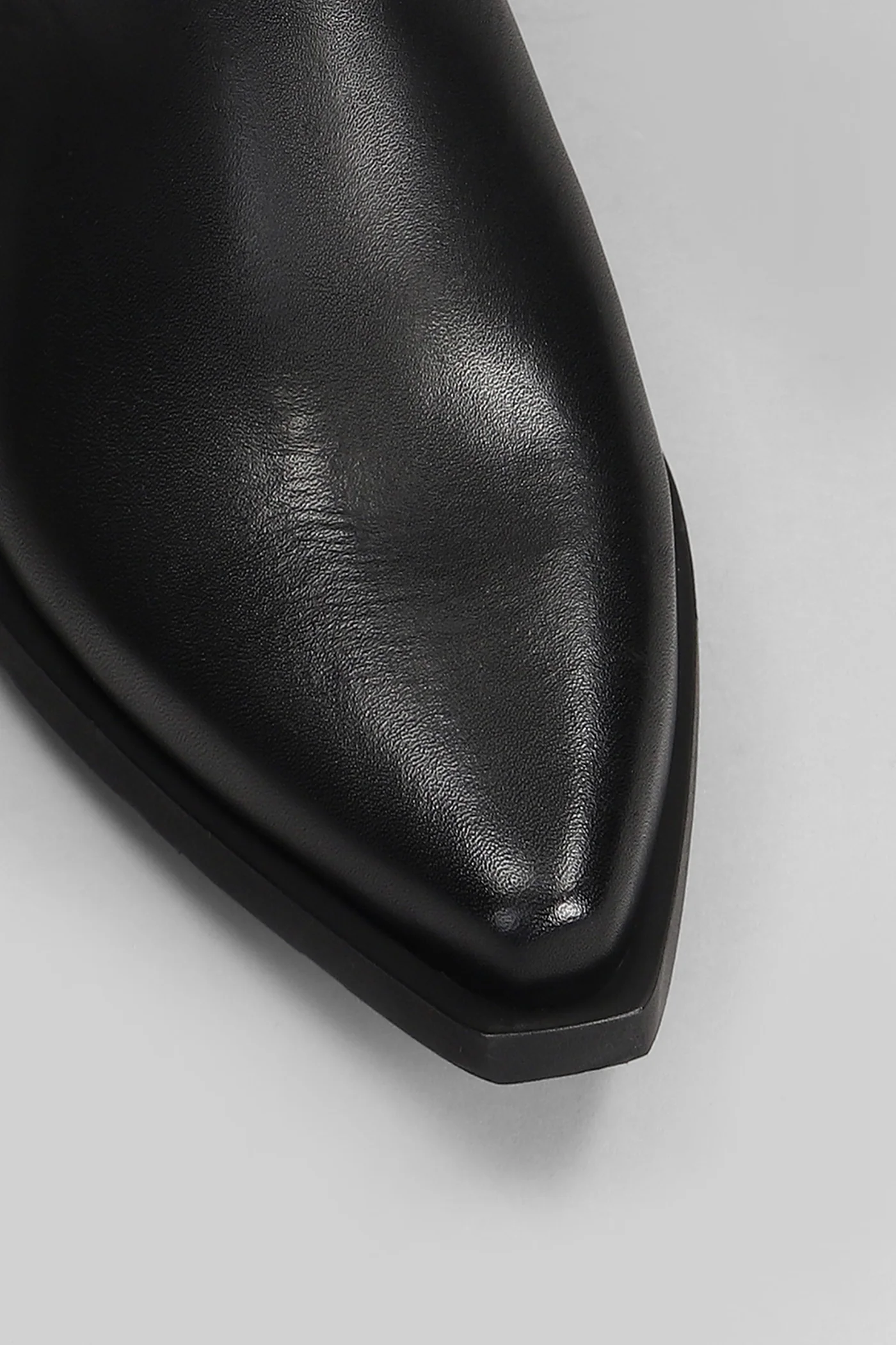 texan boots in black leather - Image 5