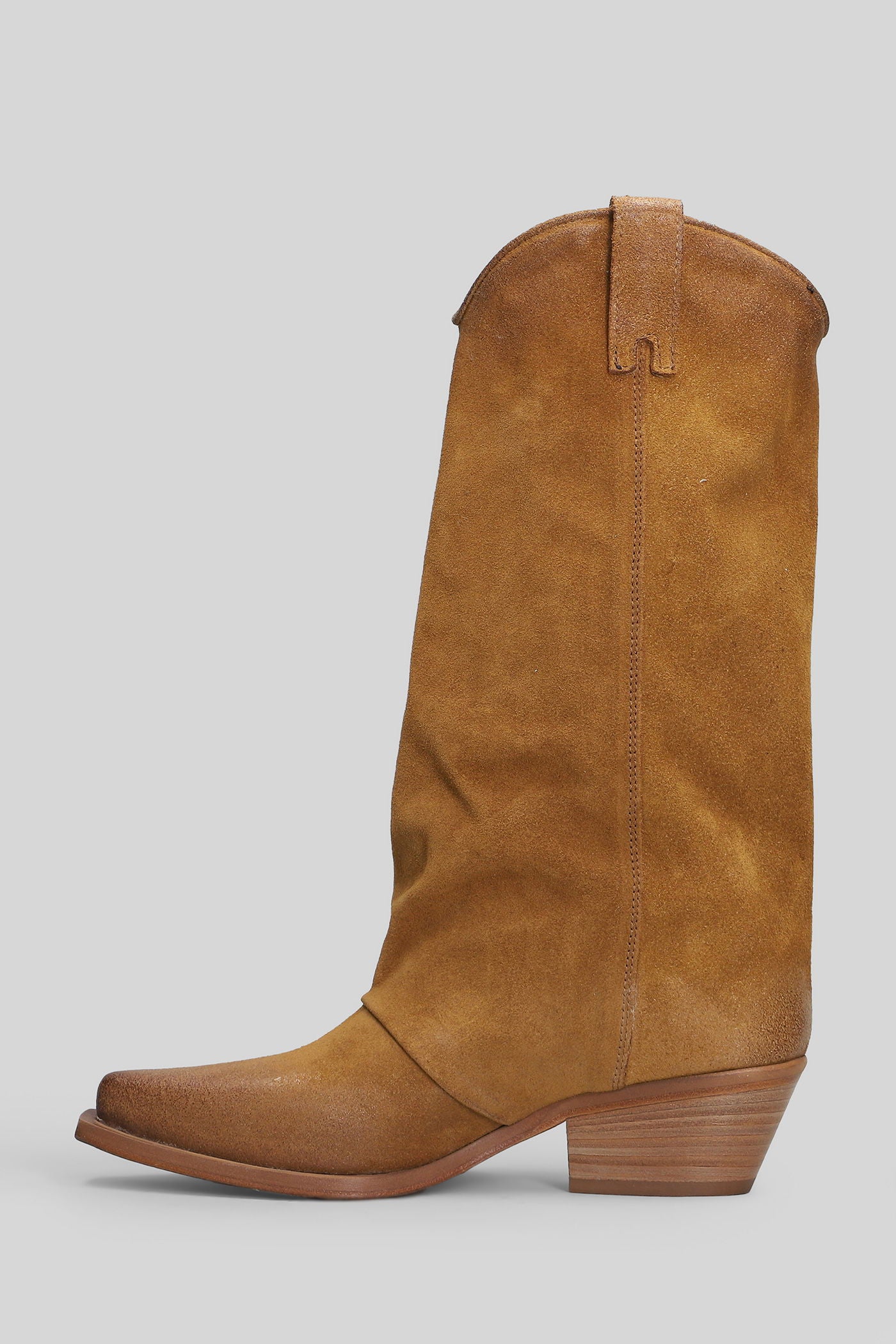 texan boots in leather color suede - Image 3