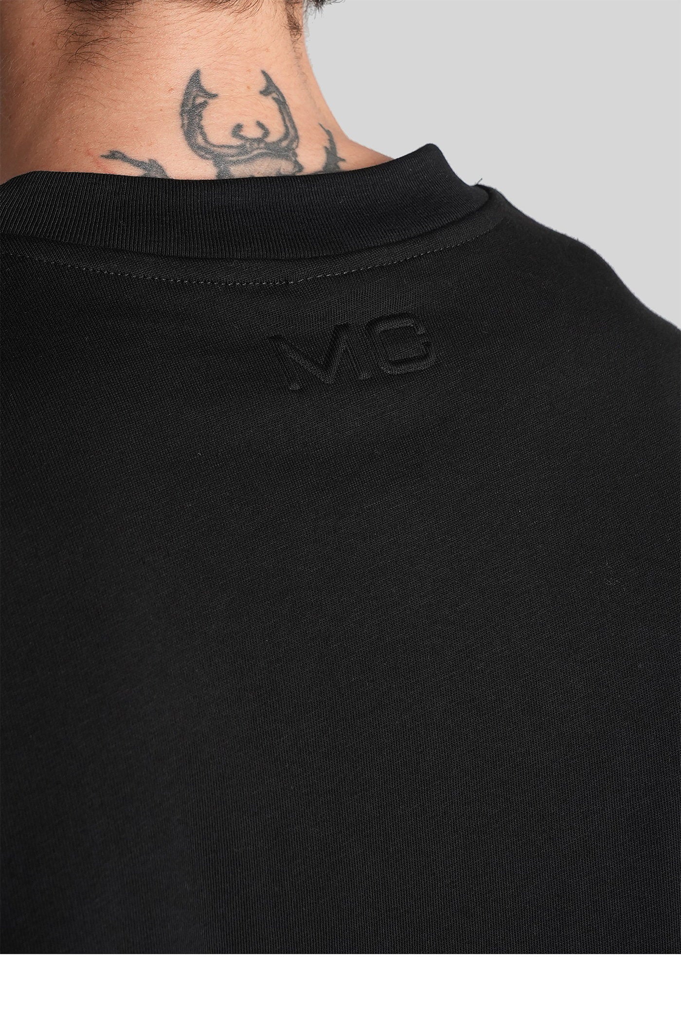 Mc-ben T-Shirt in black cotton - Image 5