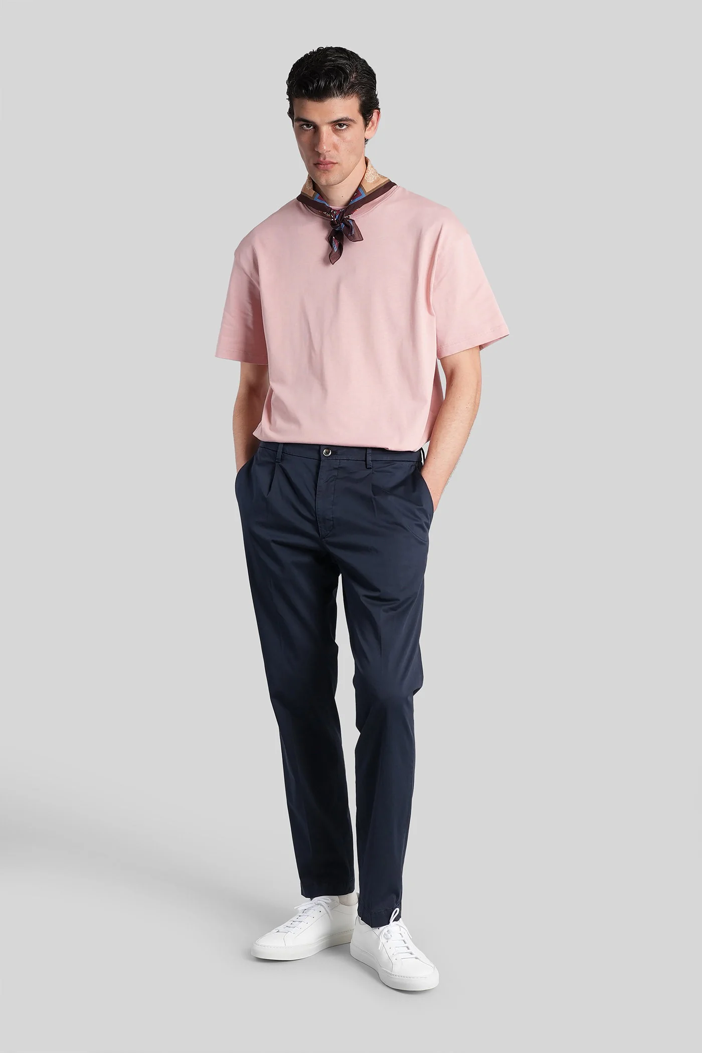 Mc-denny Pants in blue cotton - Image 2